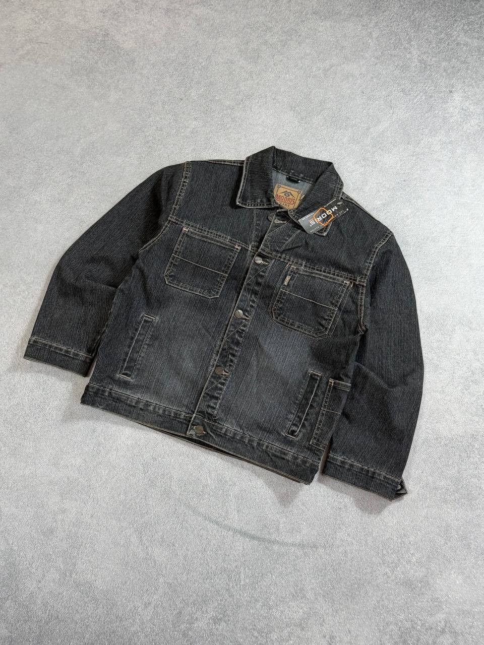 Japanese Brand Vintage 90s Denim Trucker Japan Style Archive Avant-garde Size US S / EU 44-46 / 1 - 1 Thumbnail