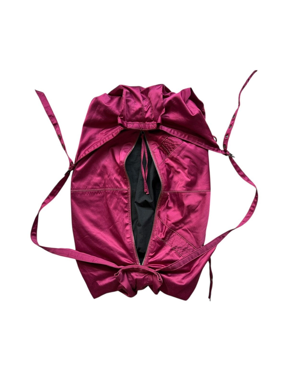 Japanese Brand 00's And A Japan 2 way cotton burgundy bag Size ONE SIZE - 2 Thumbnail