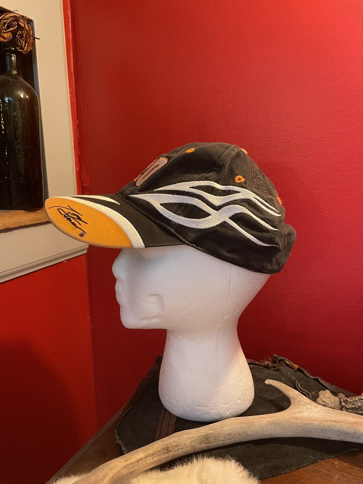 NASCAR Crazy Nascar Print Hat Size ONE SIZE - 1 Thumbnail