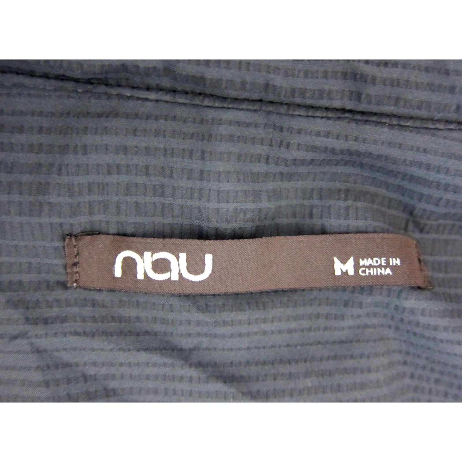 Vintage Nau Grey Eco Circle Lightweight Hooded Windbreaker Jacket M Gray Quilted Hooded Zip Long Sleeve Regular Womens Size M / US 6-8 / IT 42-44 - 3 Thumbnail