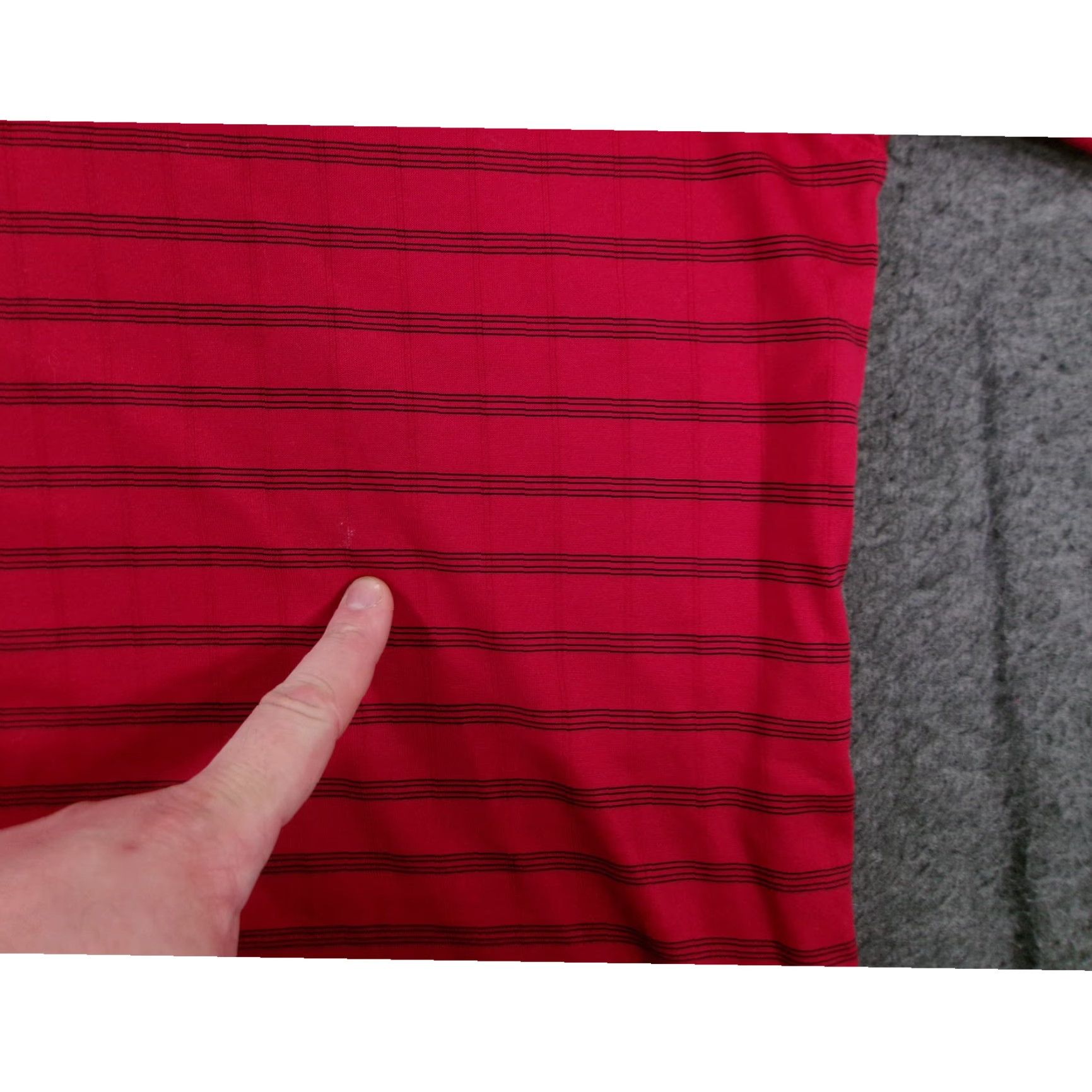 Nike Nike Tiger Woods Polo Shirt Mens L Red Striped Golf Casual Athletic Shirt Size US L / EU 52-54 / 3 - 5 Thumbnail