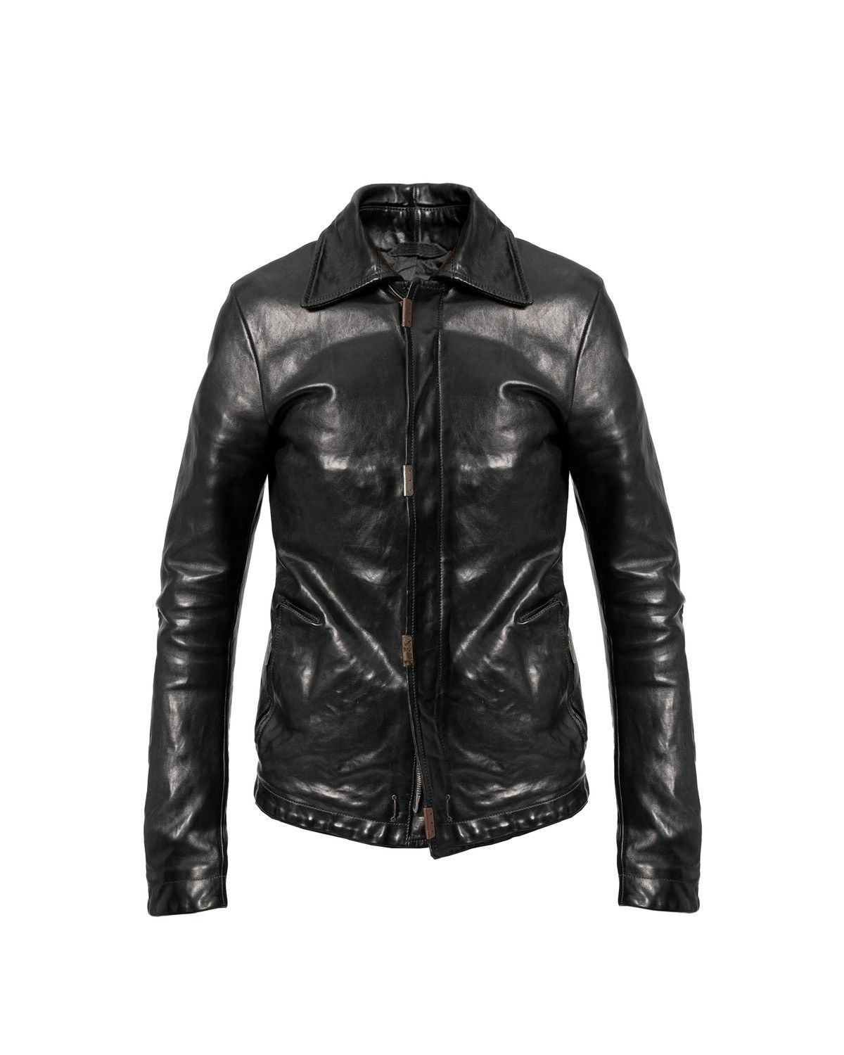 レザージャケット carol  christian poell leather jacket 44 Carol Christian Poell CCP s44 / Scarstiched Horse Leather Jacket