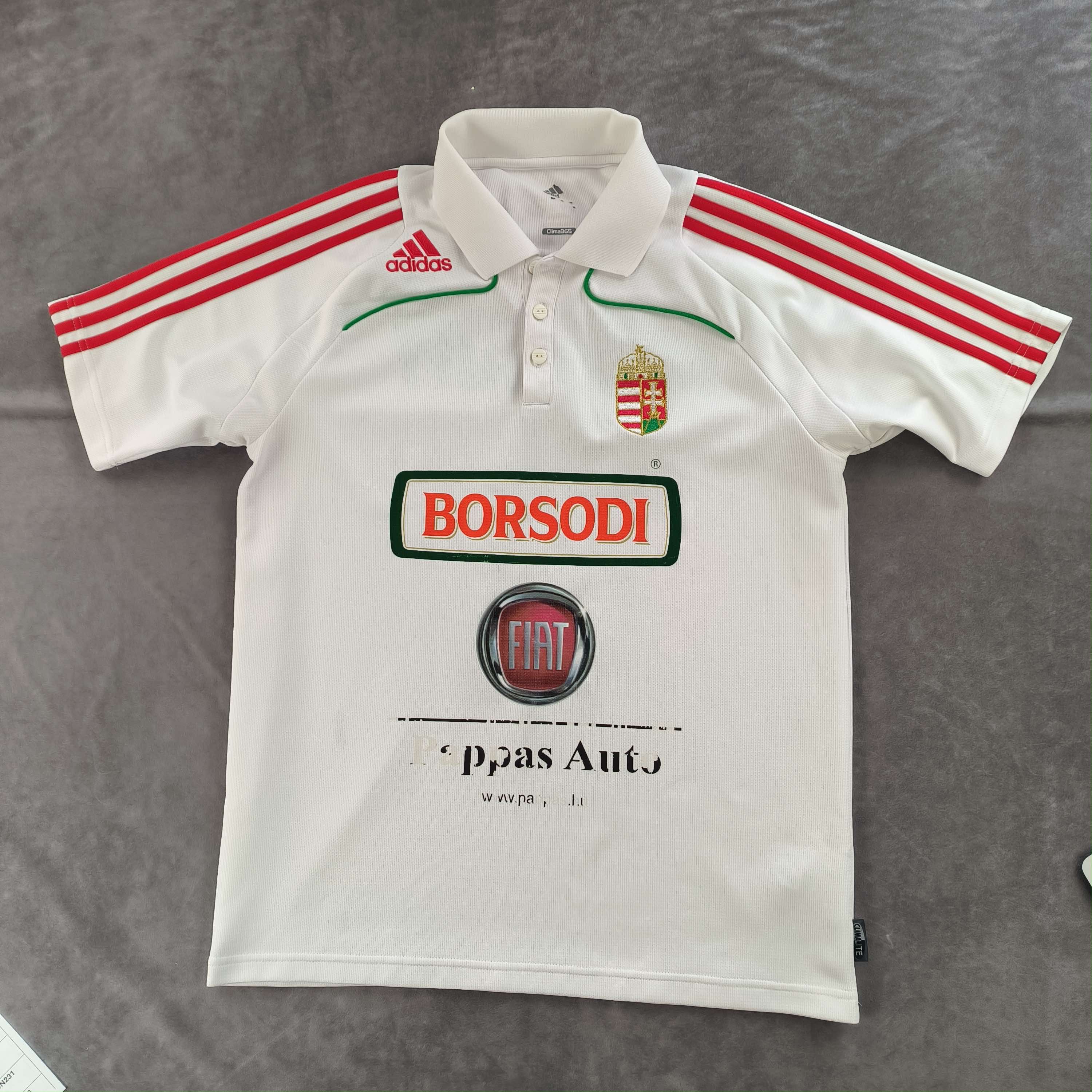 Adidas Hungary 2007 Adidas football traveller polo size M Size US M / EU 48-50 / 2 - 1 Thumbnail