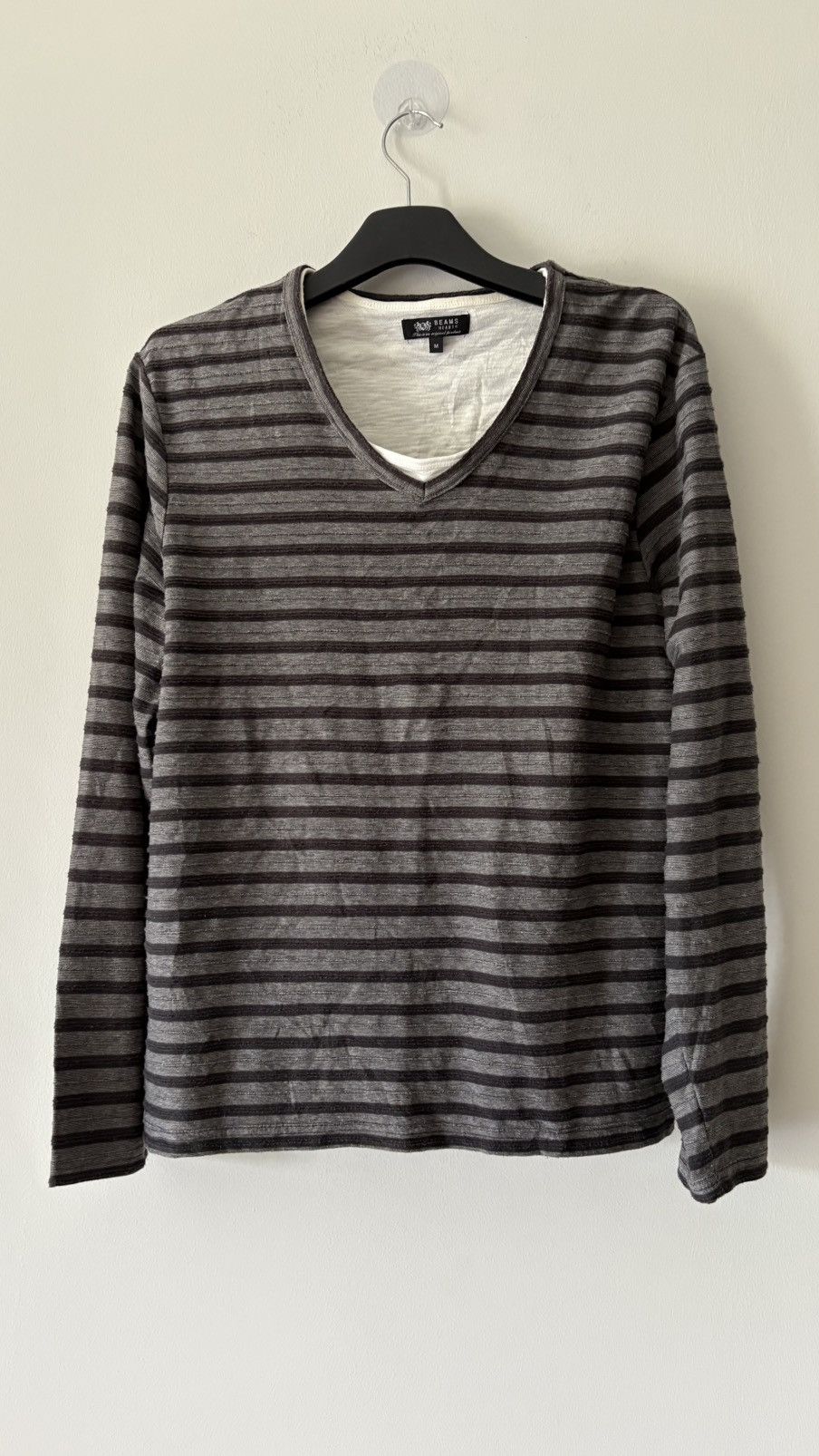 Beams Plus Beams heart shirt japan striped Size US M / EU 48-50 / 2 - 1 Thumbnail