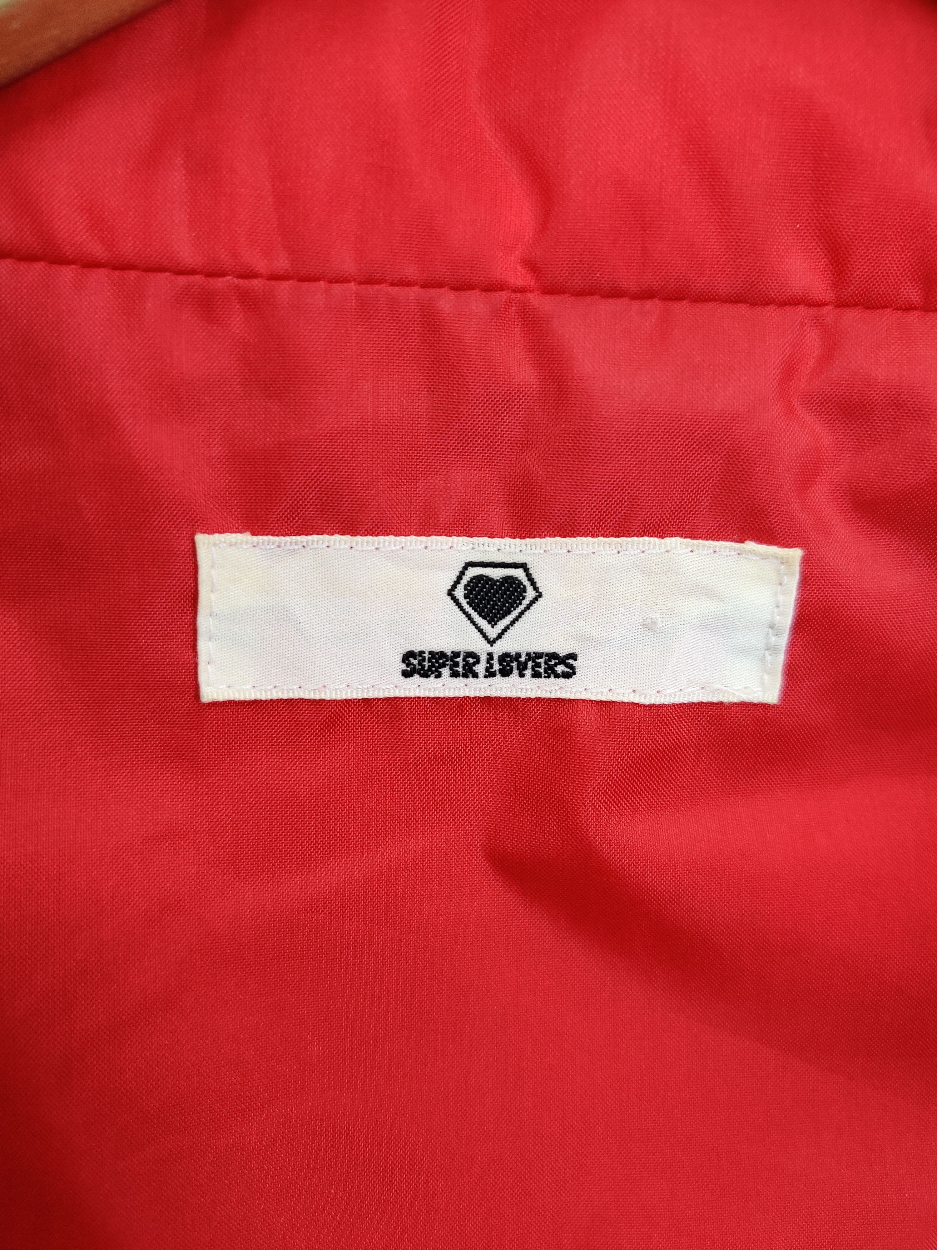 Super Lovers Vintage Super Lovers Old Skool Windbreaker Light Jacket Size US M / EU 48-50 / 2 - 13 Thumbnail