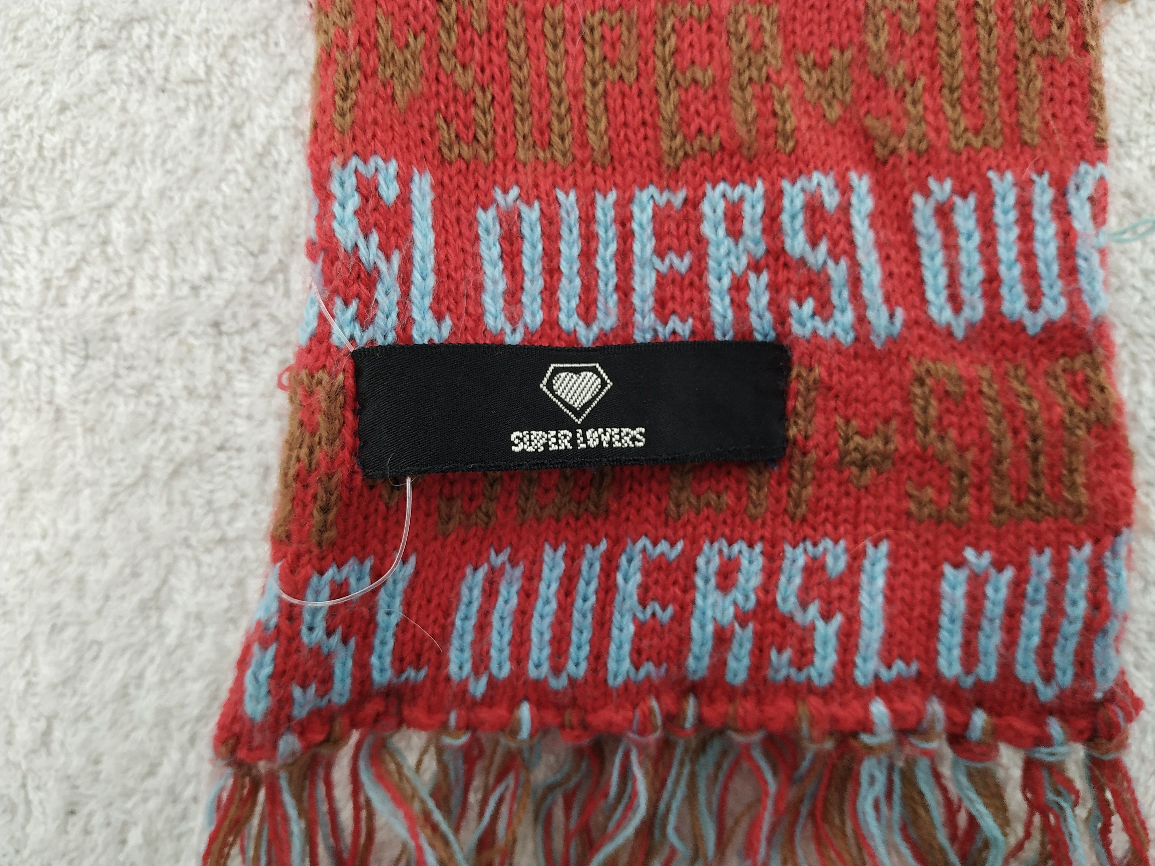 Super Lovers Vintage Super Lovers Scarf/Muffler/Neckwear MF269 Size ONE SIZE - 5 Thumbnail