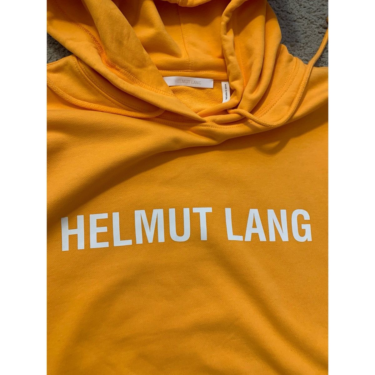 Helmut Lang HELMUT LANG LOGO HOODIE Size US M / EU 48-50 / 2 - 12 Thumbnail