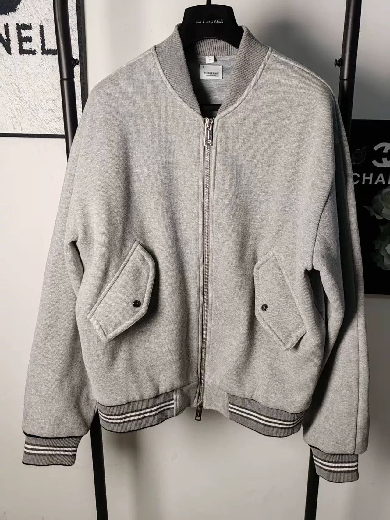 Burberry Burberry Logo Zip-up Jacket Size US M / EU 48-50 / 2 - 1 Thumbnail