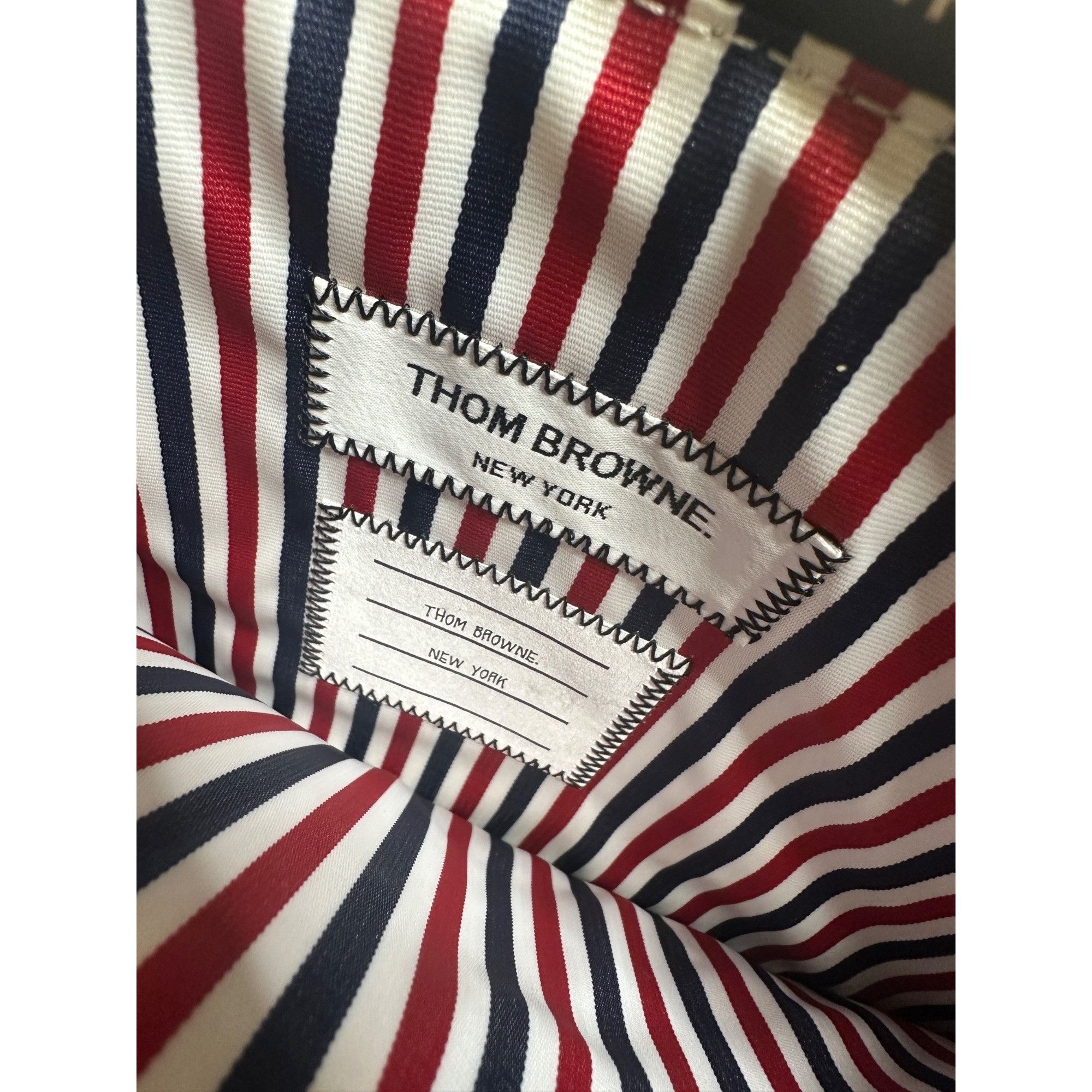 Thom Browne Thom Browne Stick Figure- print Clutch Bag Size ONE SIZE - 4 Thumbnail
