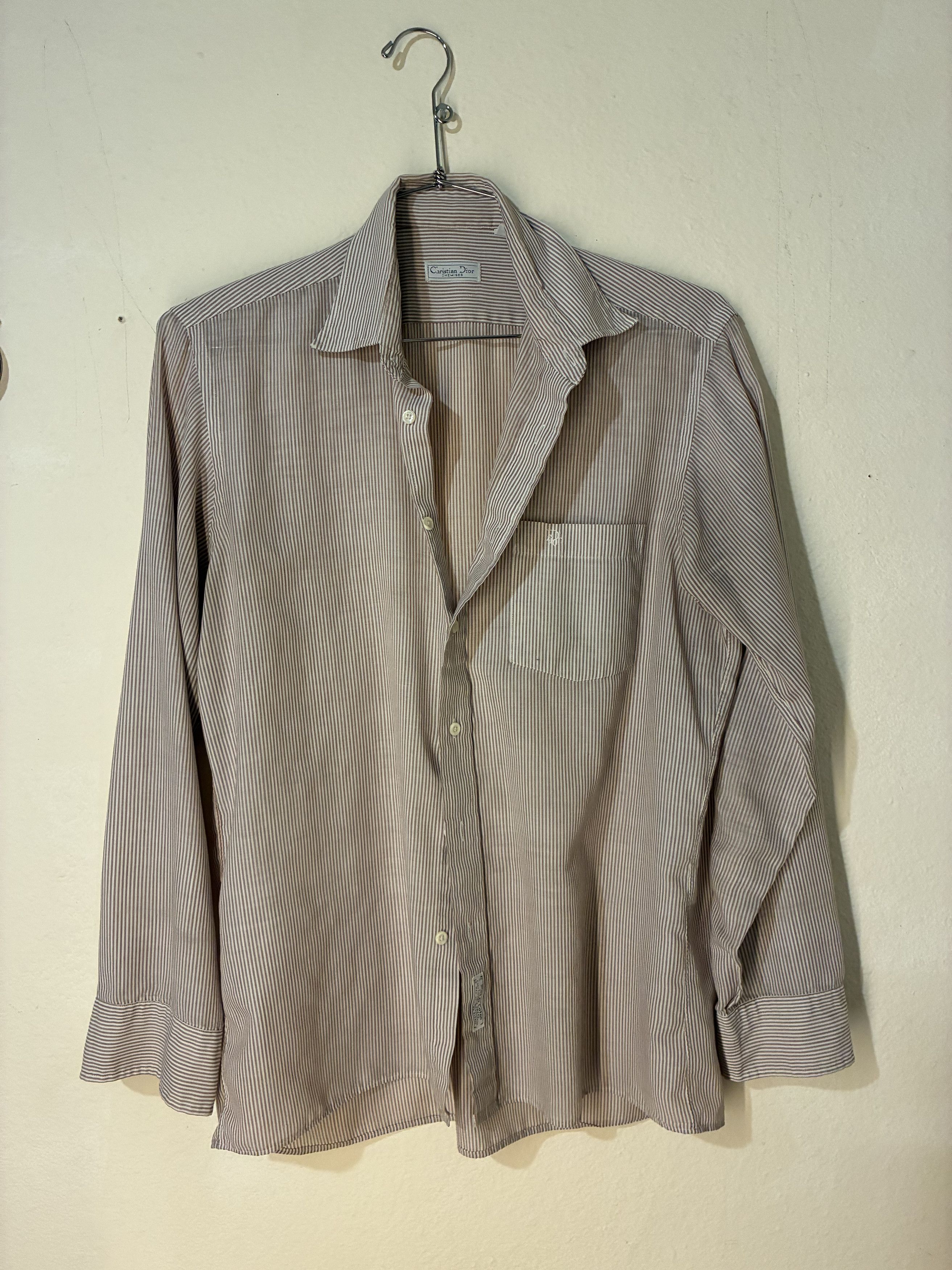 Christian Dior Monsieur Chemise Size US M / EU 48-50 / 2 - 1 Thumbnail