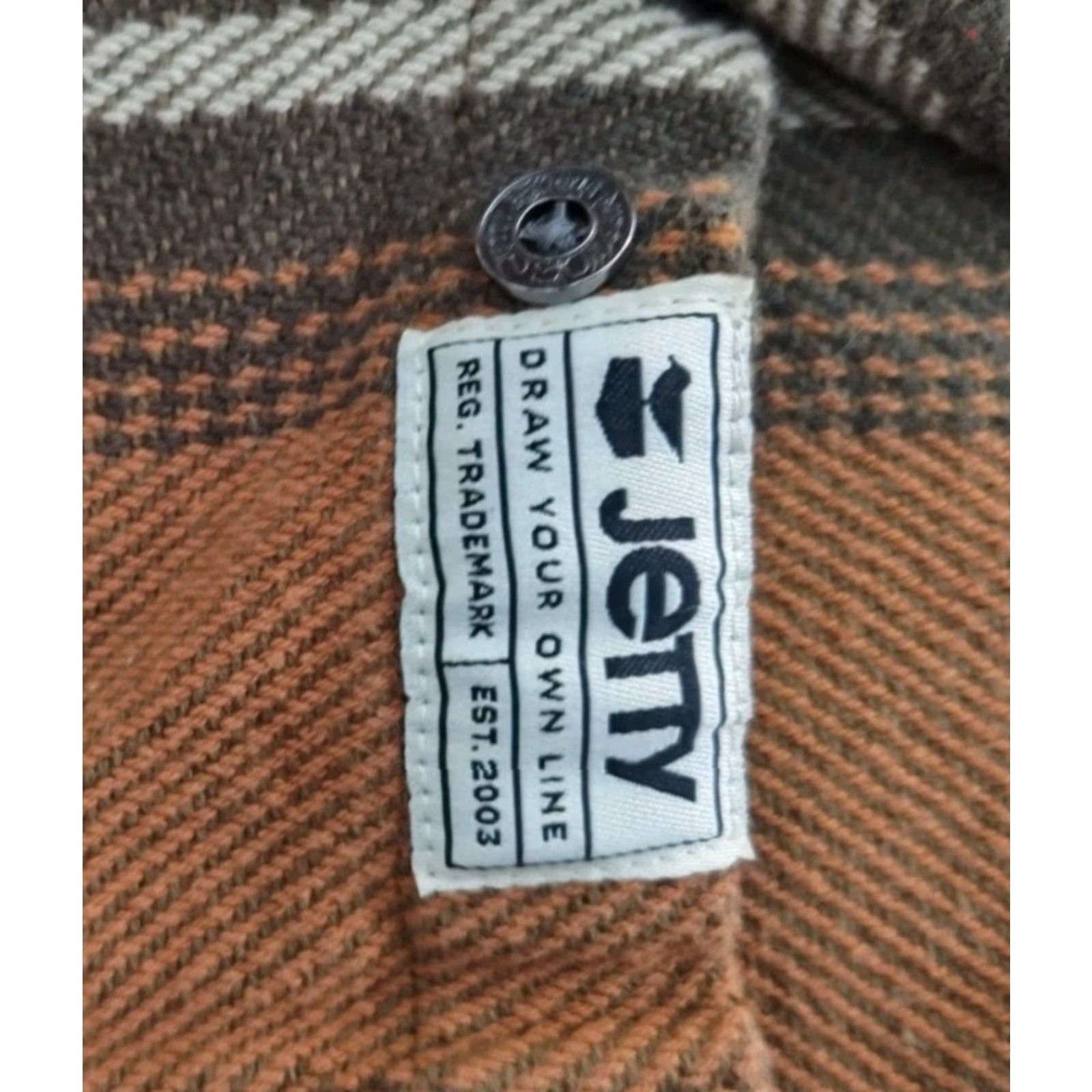 Vintage Jetty Horizon Flannel Shirt Mens Small Heavyweight Button Up EUC Size US S / EU 44-46 / 1 - 7 Thumbnail
