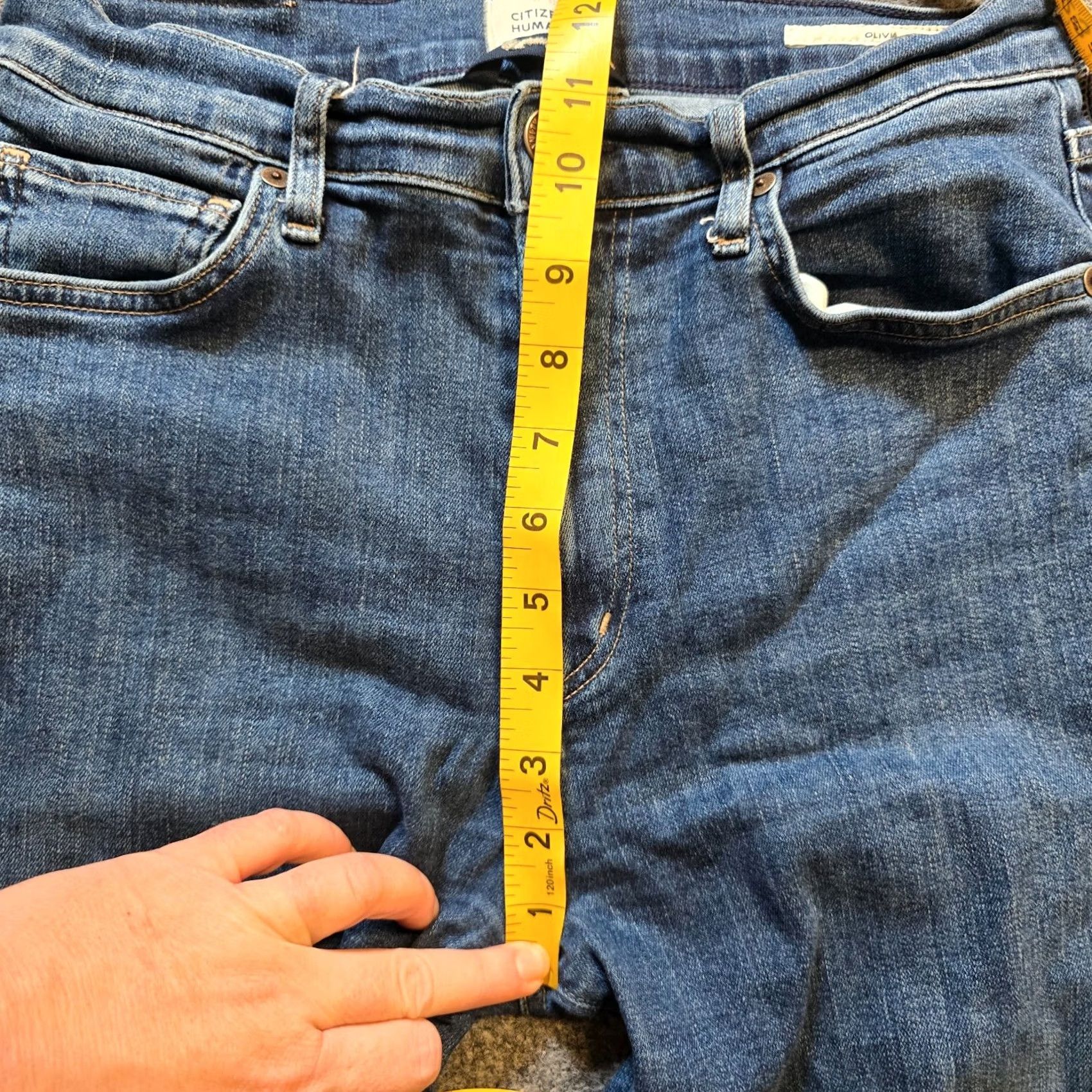 Citizens Of Humanity Citizens Of Humanity Jeans Womens Size 28 Blue Olivia Skinny Slim Stretch Casual Size 28" / US 6 / IT 42 - 7 Thumbnail