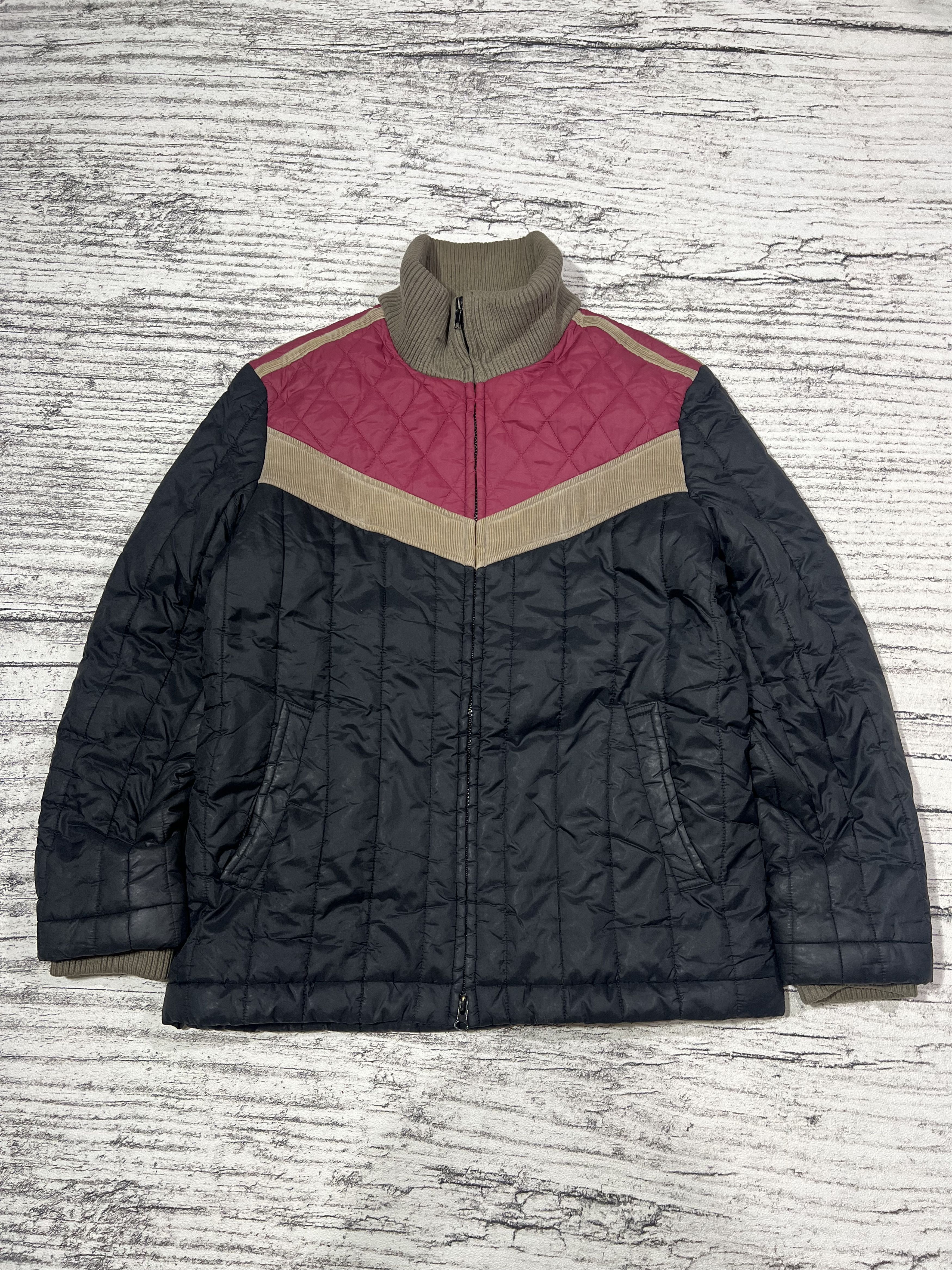 Katharine Hamnett London 2000s Katharine Hamnett Blouson Hybrid Puffer y2k Lgb Ifsix Size US L / EU 52-54 / 3 - 1 Thumbnail