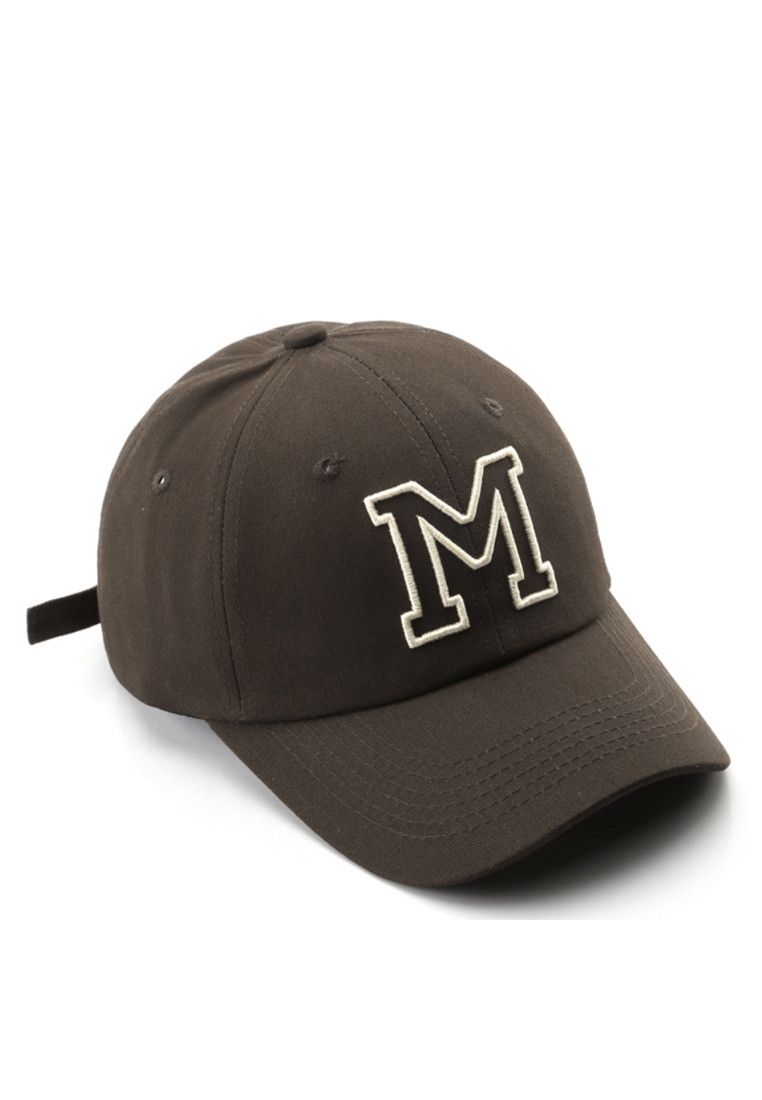 Other Letter M Coffee Adjustable Baseball Cap Size ONE SIZE - 3 Thumbnail