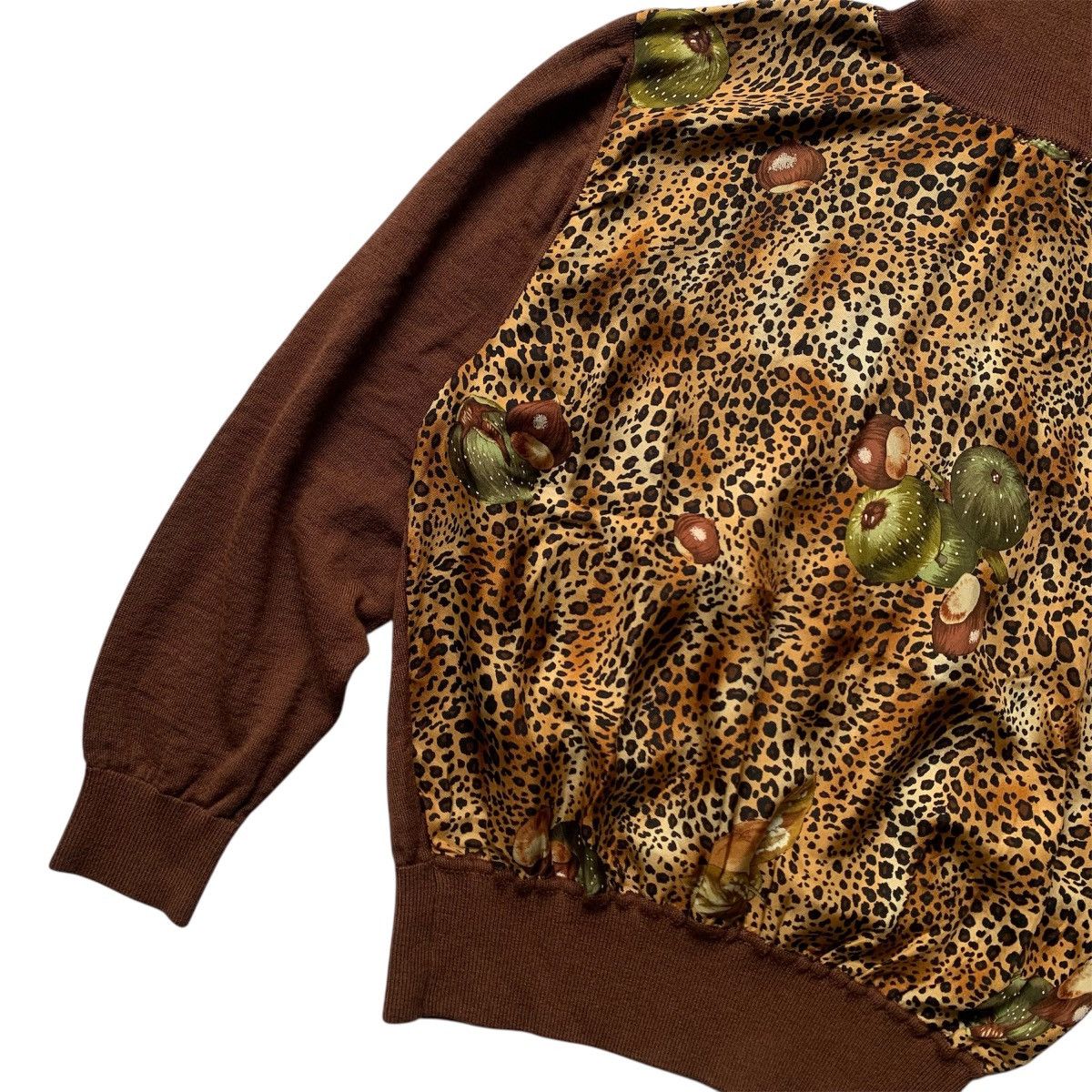 Dior Christian dior sports leopard pattern high neck silk&rayon Size L / US 10 / IT 46 - 3 Thumbnail
