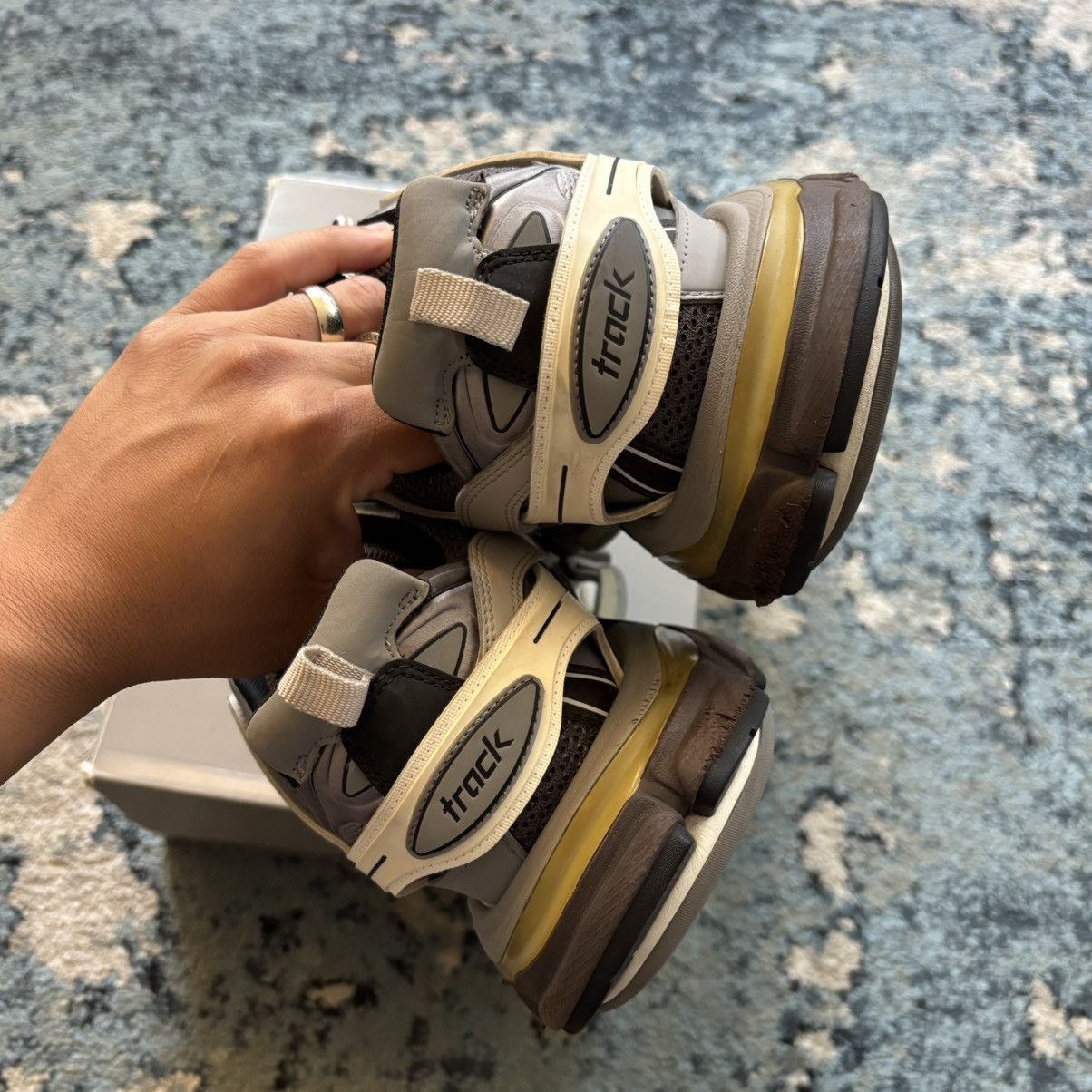 Balenciaga Balenciaga Track Sneakers Size 42 (9US) Worn Lightly Og All Size US 9 / EU 42 - 7 Thumbnail