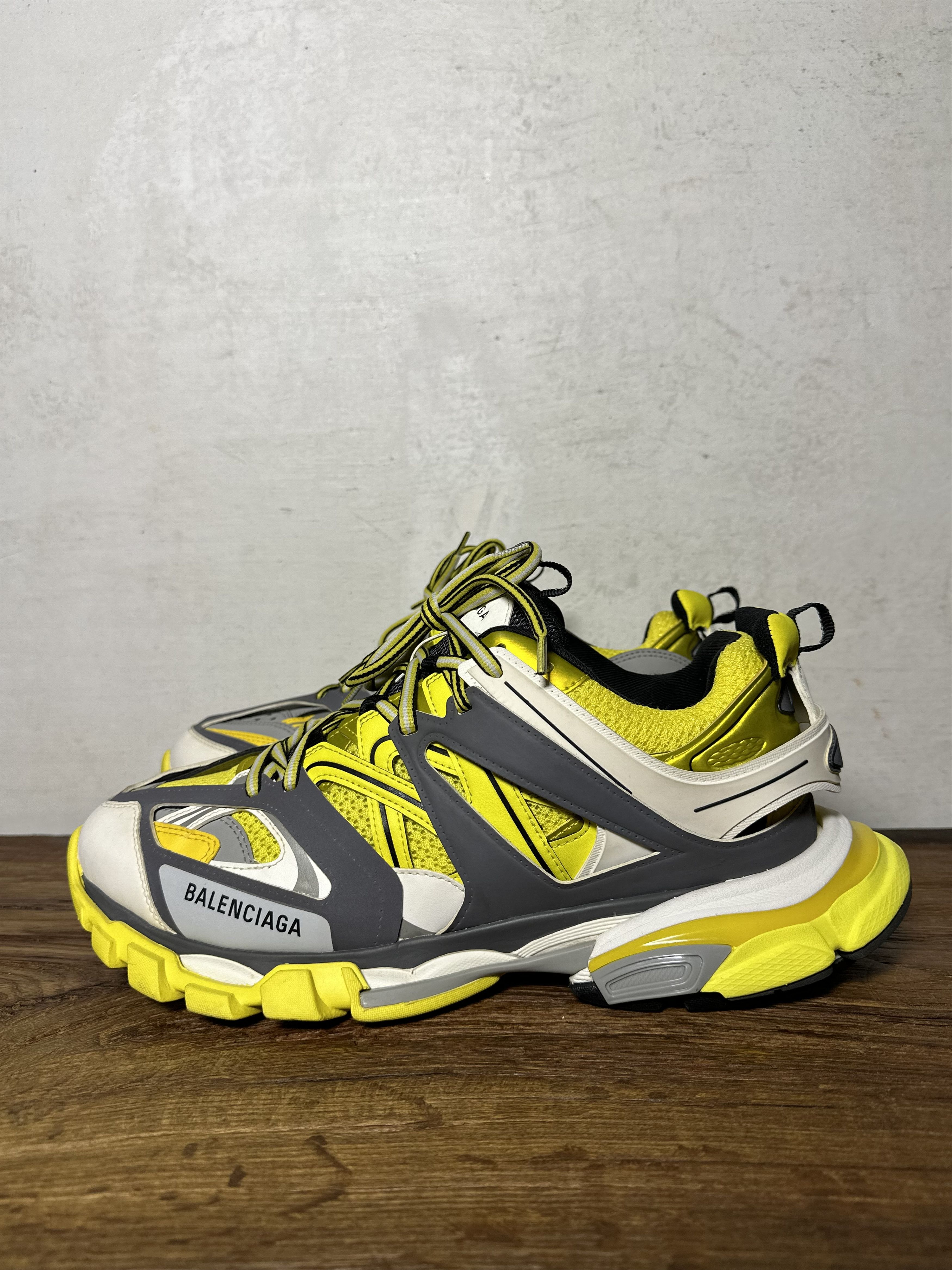 Balenciaga Balenciaga Track 1 Yellow Grey Sneakers Size US 11 / EU 44 - 1 Thumbnail