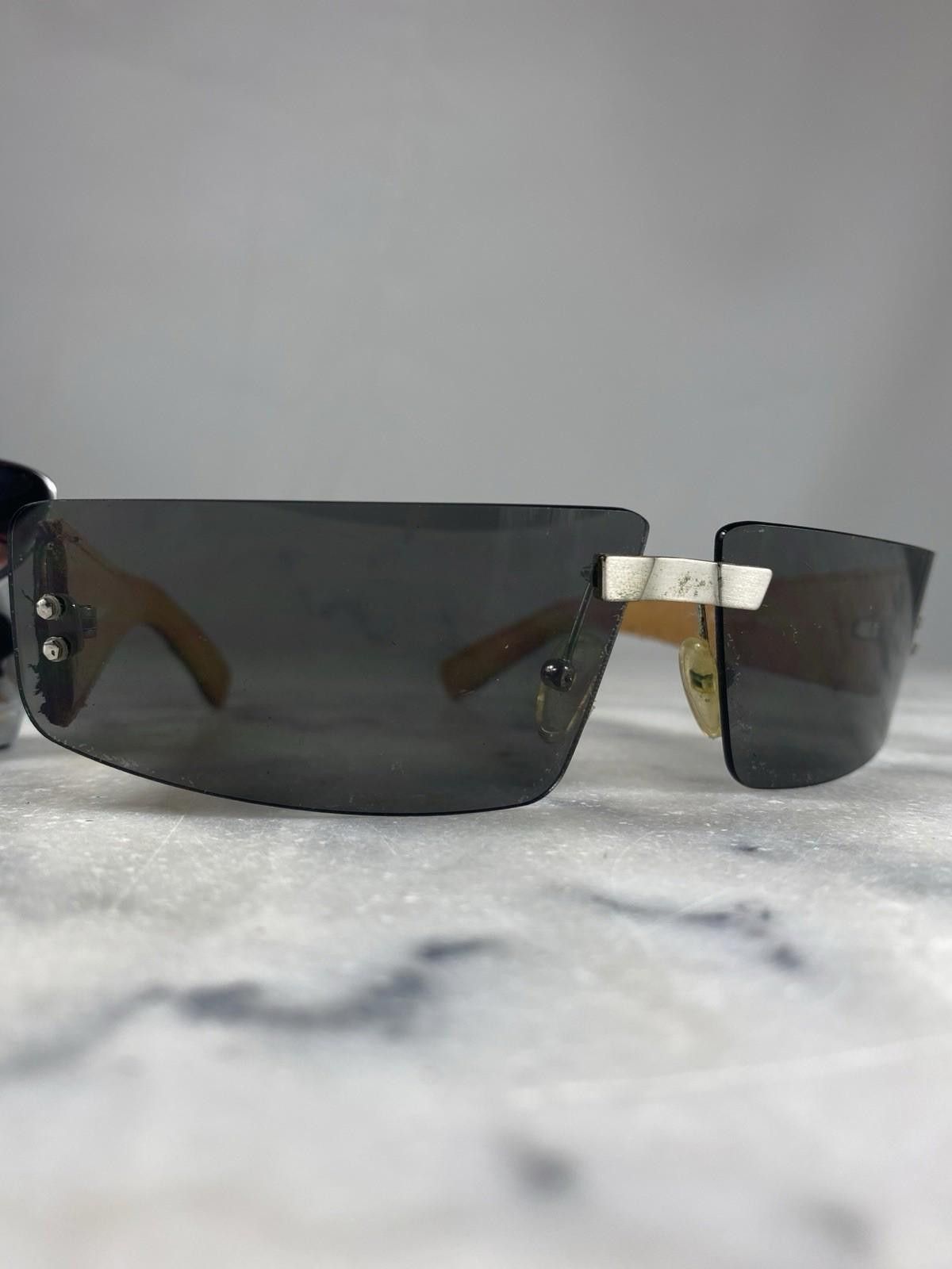 Roberto Cavalli Roberto Cavalli Diana 60S 861 Rimless Sunglass Snake Leather Size ONE SIZE - 2 Thumbnail