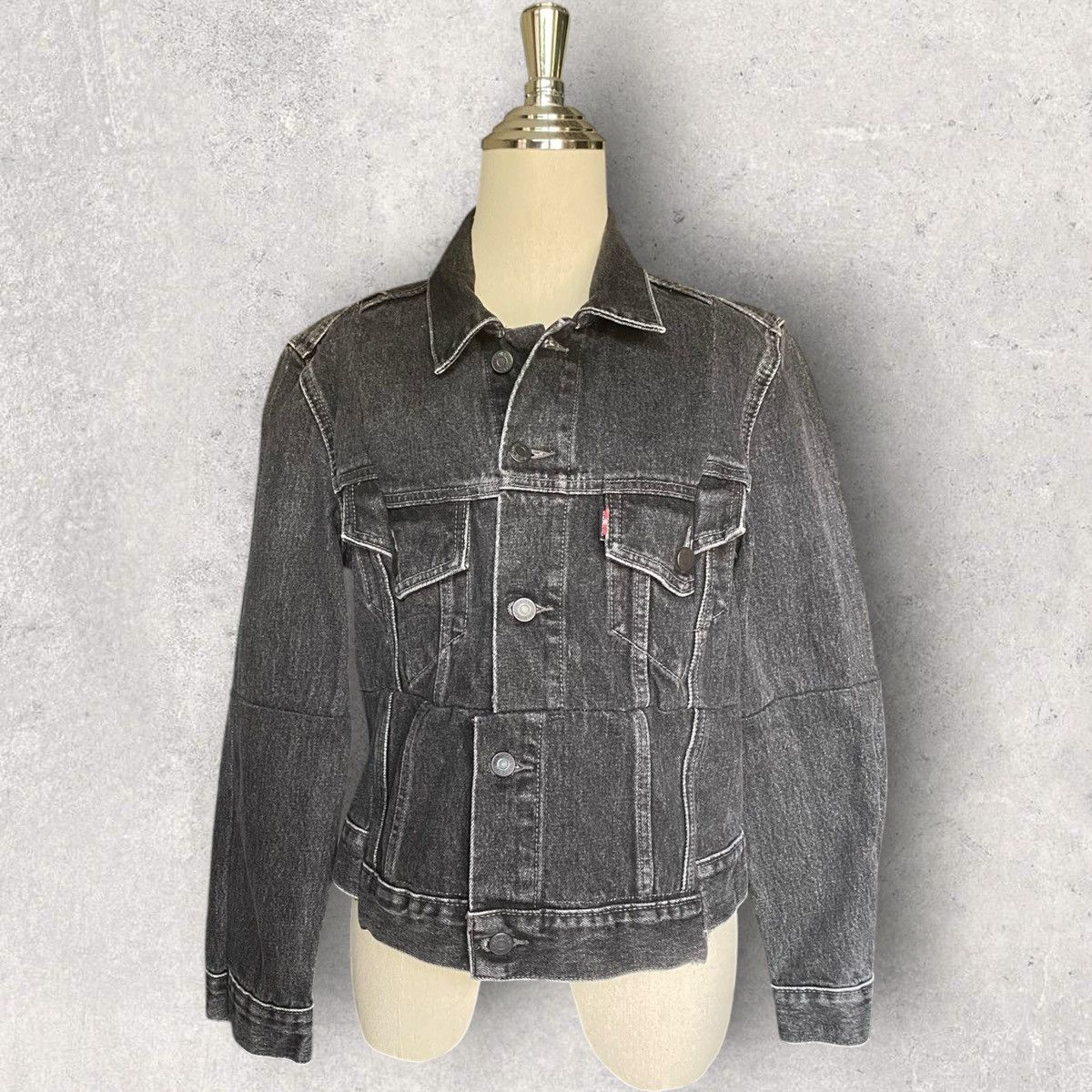 Fall18 Deconstructed Denim Jacket