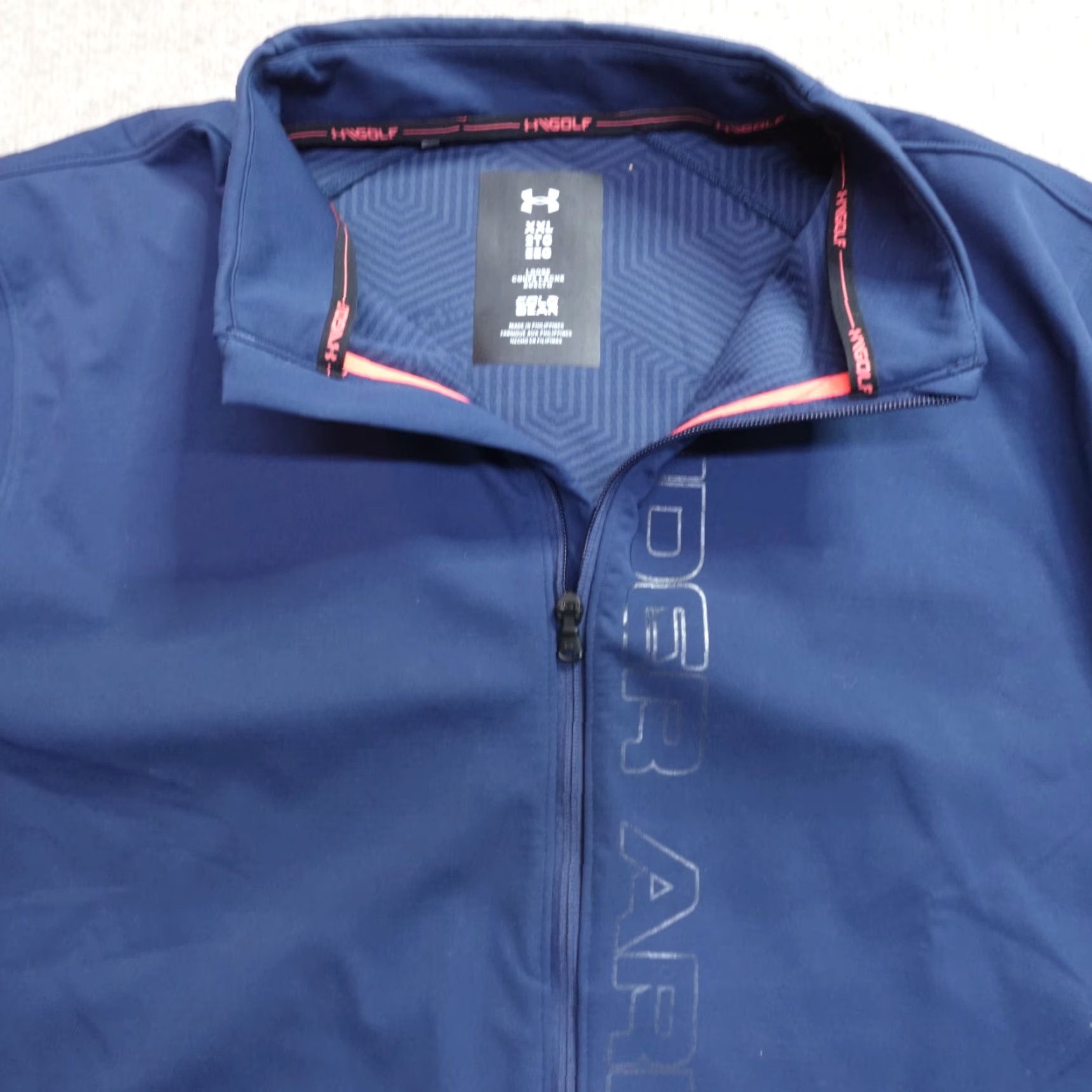 Under Armour Under Armour Jacket 2XL Blue Coldgear Infrared Full Zip Mens Size US XXL / EU 58 / 5 - 2 Thumbnail