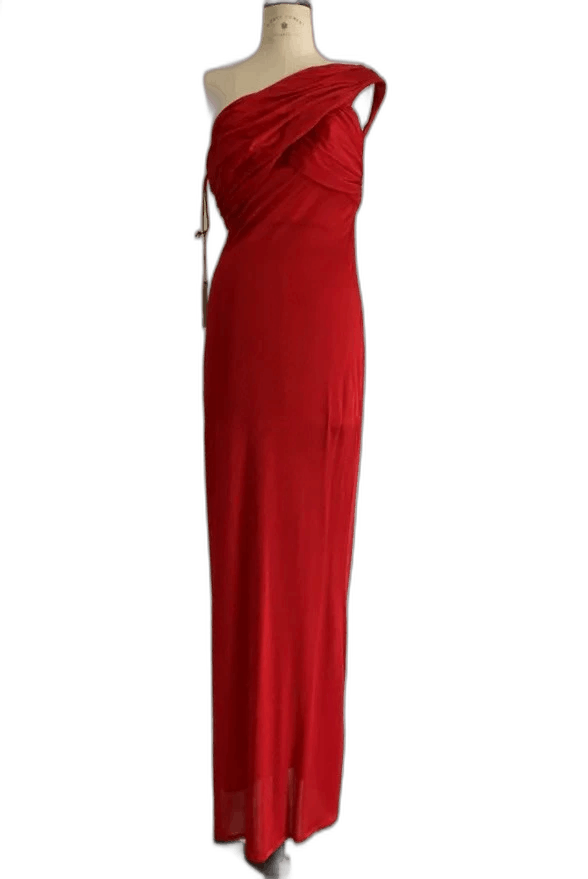 Versace Versace One-Shoulder Long Evening Dress Size XL / US 12-14 / IT 48-50 - 1 Thumbnail