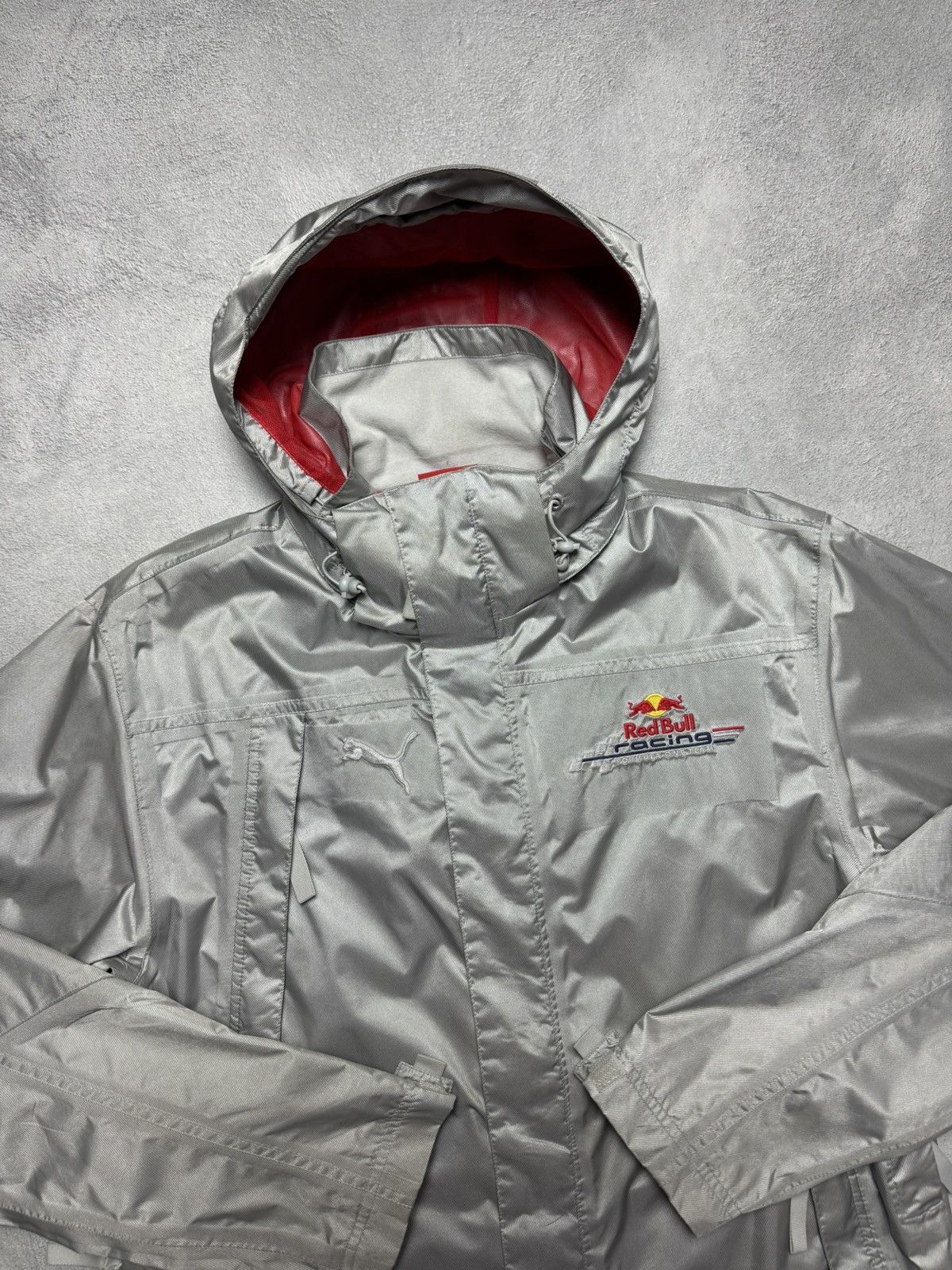 Puma Puma Red Bull F1 Racing Team Hooded Windbreaker Jacket Logo Size US S / EU 44-46 / 1 - 3 Thumbnail
