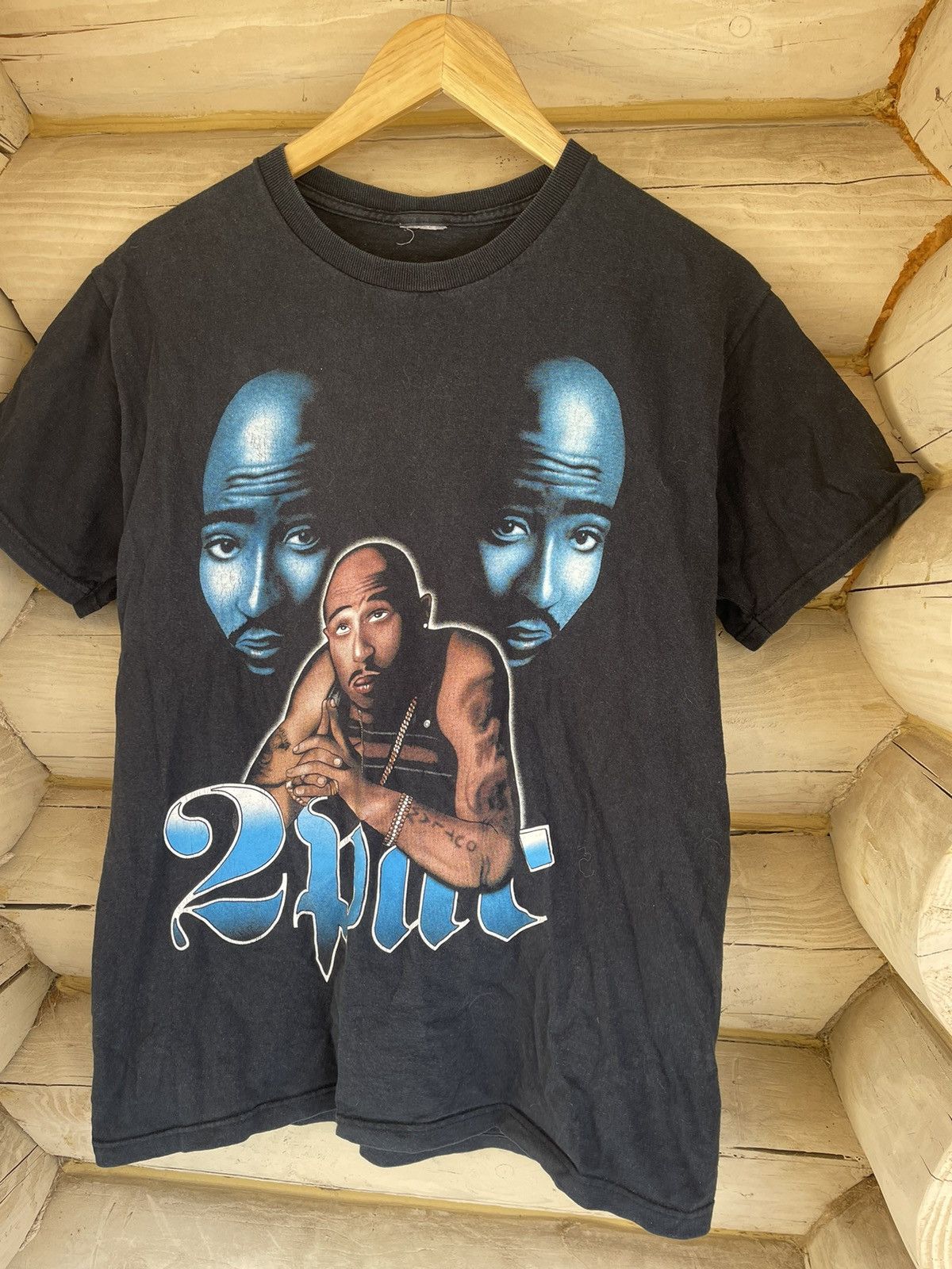 Rap Tees × Vintage Y2K Vintage Tupac 2pac R.I.P Memory t-shirt tee Size US M / EU 48-50 / 2 - 3 Thumbnail
