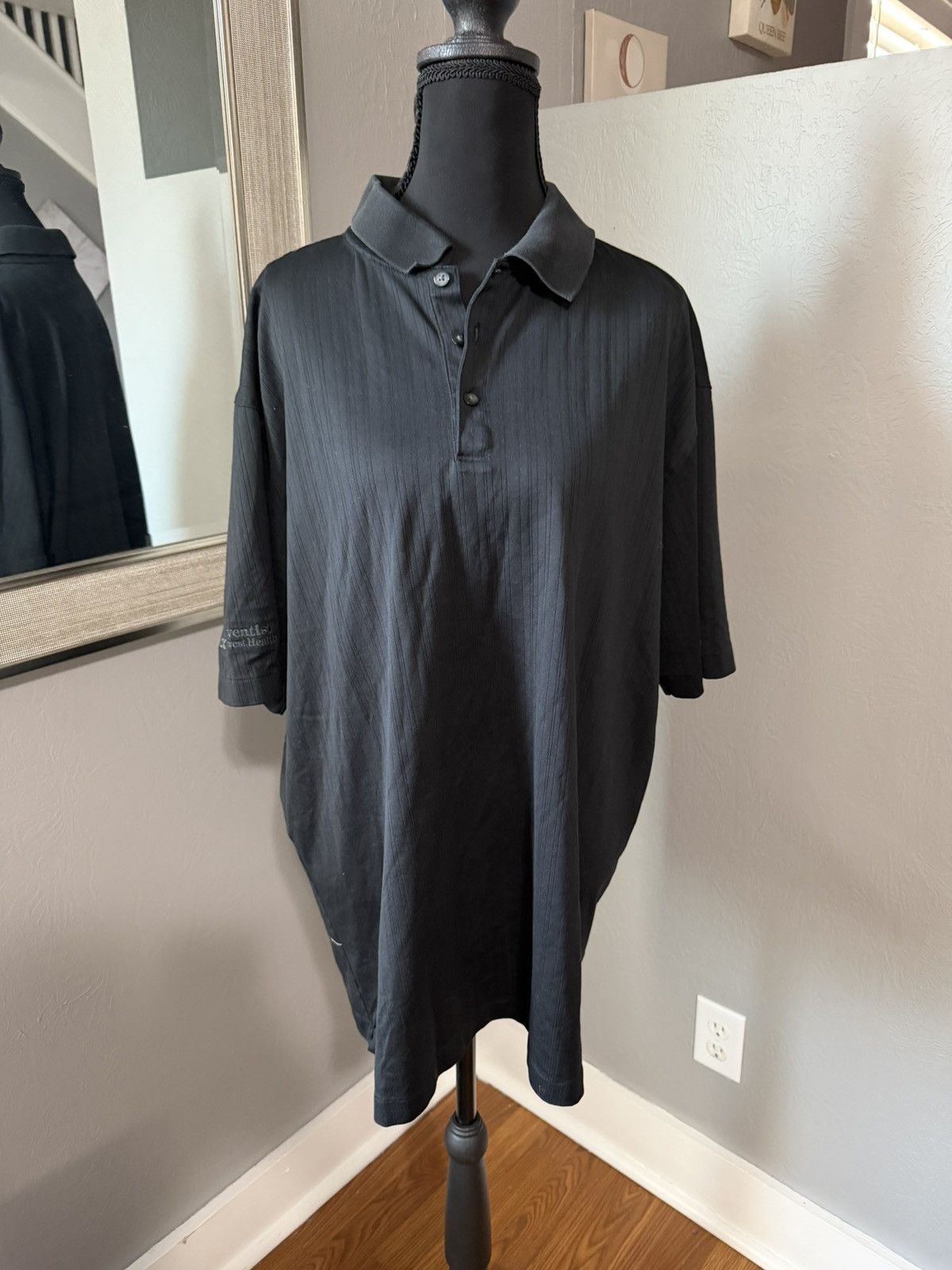 Tiger Woods Tiger Woods Golf Athletic Polo Black Size XL. Size US XL / EU 56 / 4 - 1 Thumbnail