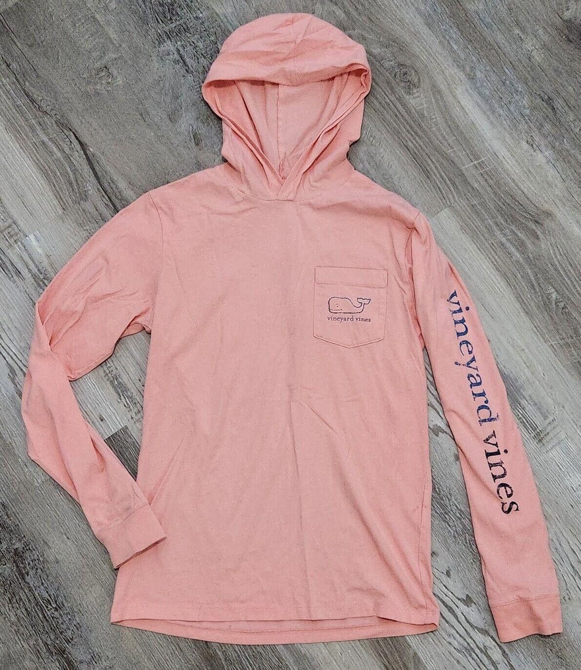 Vineyard Vines Vinyard Vines Long Sleeve Shirt Hooded Pullover XS pink Size XS / US 0-2 / IT 36-38 - 1 Thumbnail