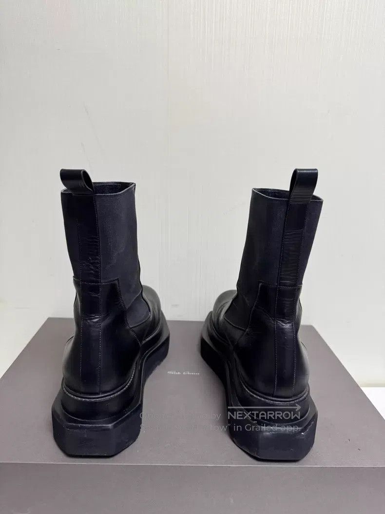 Rick Owens Rick Owens 22SS Turbo thick-soled coffin Chelsea boots| Size US 13 / EU 46 - 3 Thumbnail