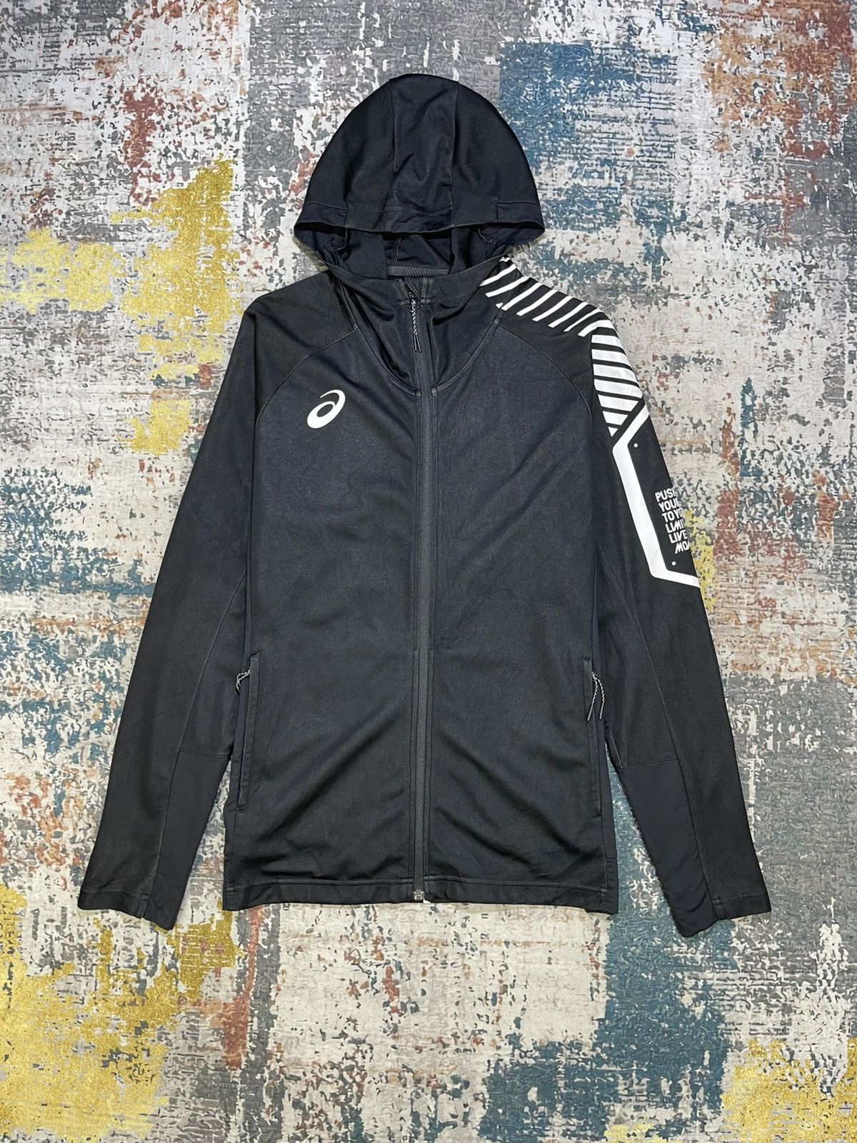 Asics Asics LIMO Hybrid Hoodie Training Jackets Size US L / EU 52-54 / 3 - 1 Thumbnail