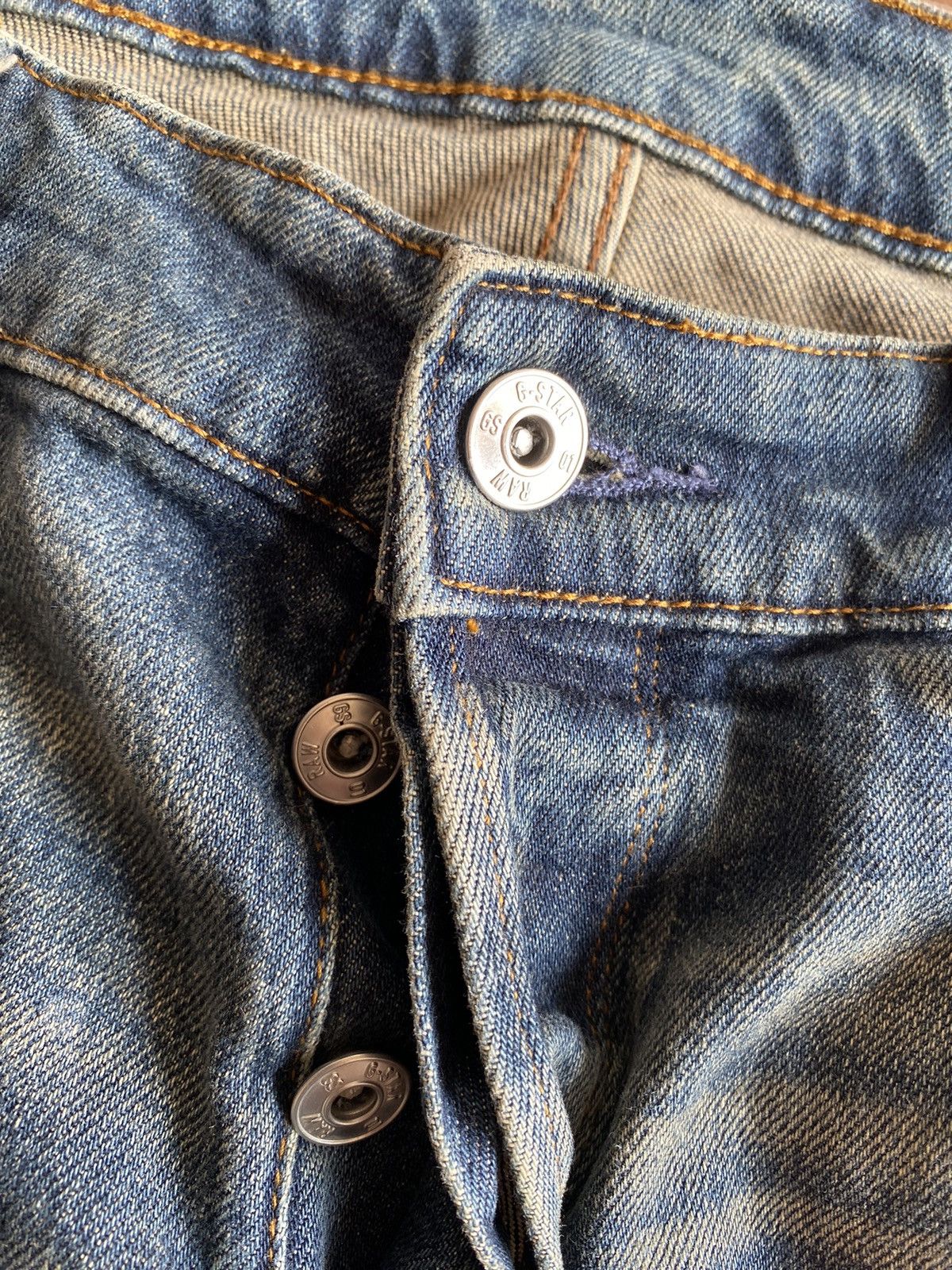 Issey Miyake Vintage issey miyake G Star Original Raw Bikers Denim pants Size US 36 / EU 52 - 5 Thumbnail
