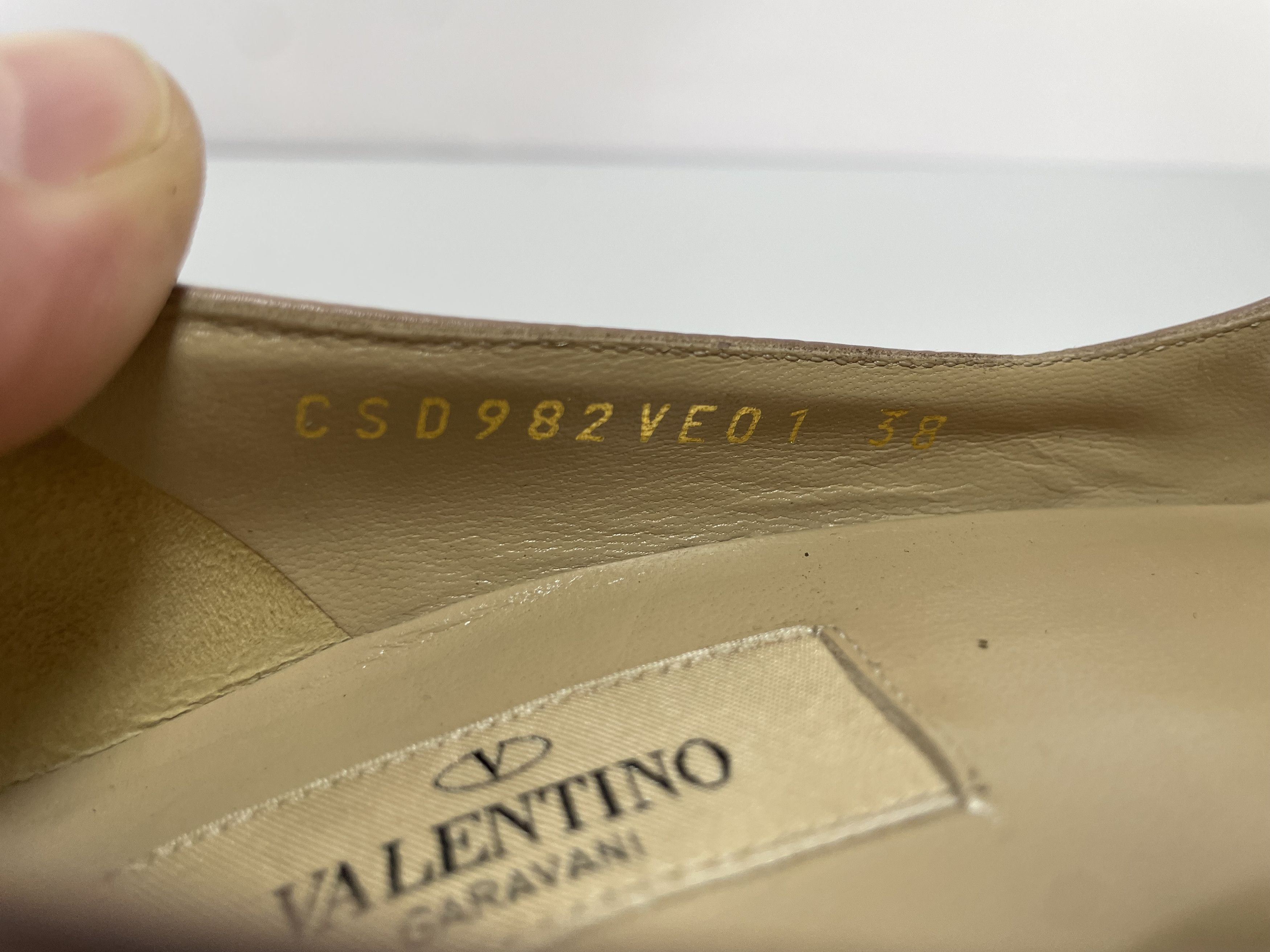 Valentino Valentino Garavani leather heels Size US 8 / IT 38 - 9 Thumbnail