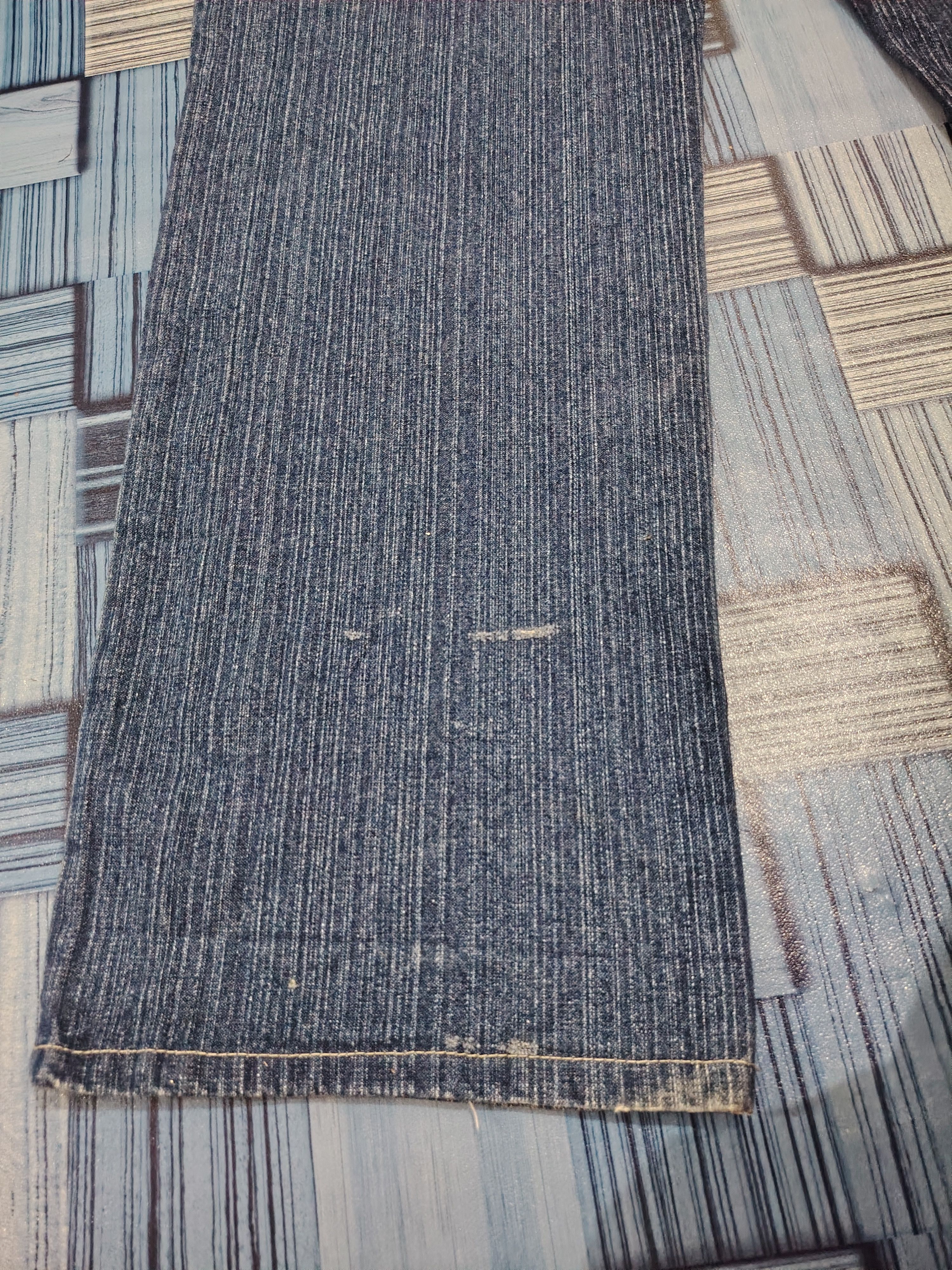 Japanese Brand 💥Insane💥 90's LRG Baggy Flared Jeans Size US 35 - 18 Thumbnail