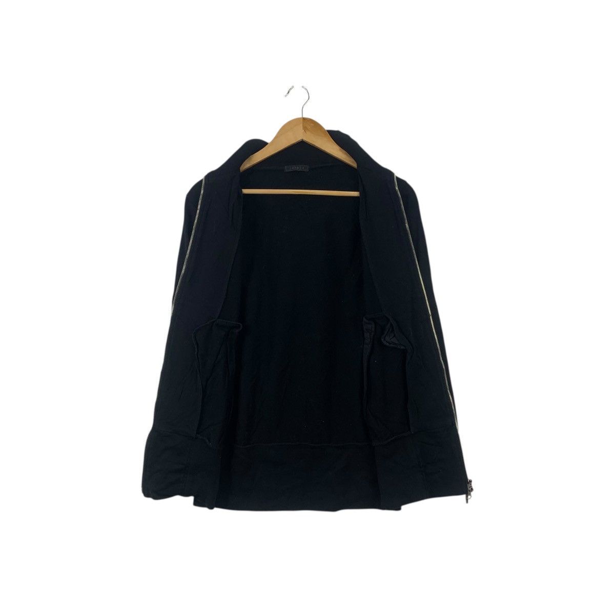 Other JUNMEN TAKAHASHI JAPAN Black Rose Zipper Hoodie Sweatshirt Size S / US 4 / IT 40 - 6 Thumbnail