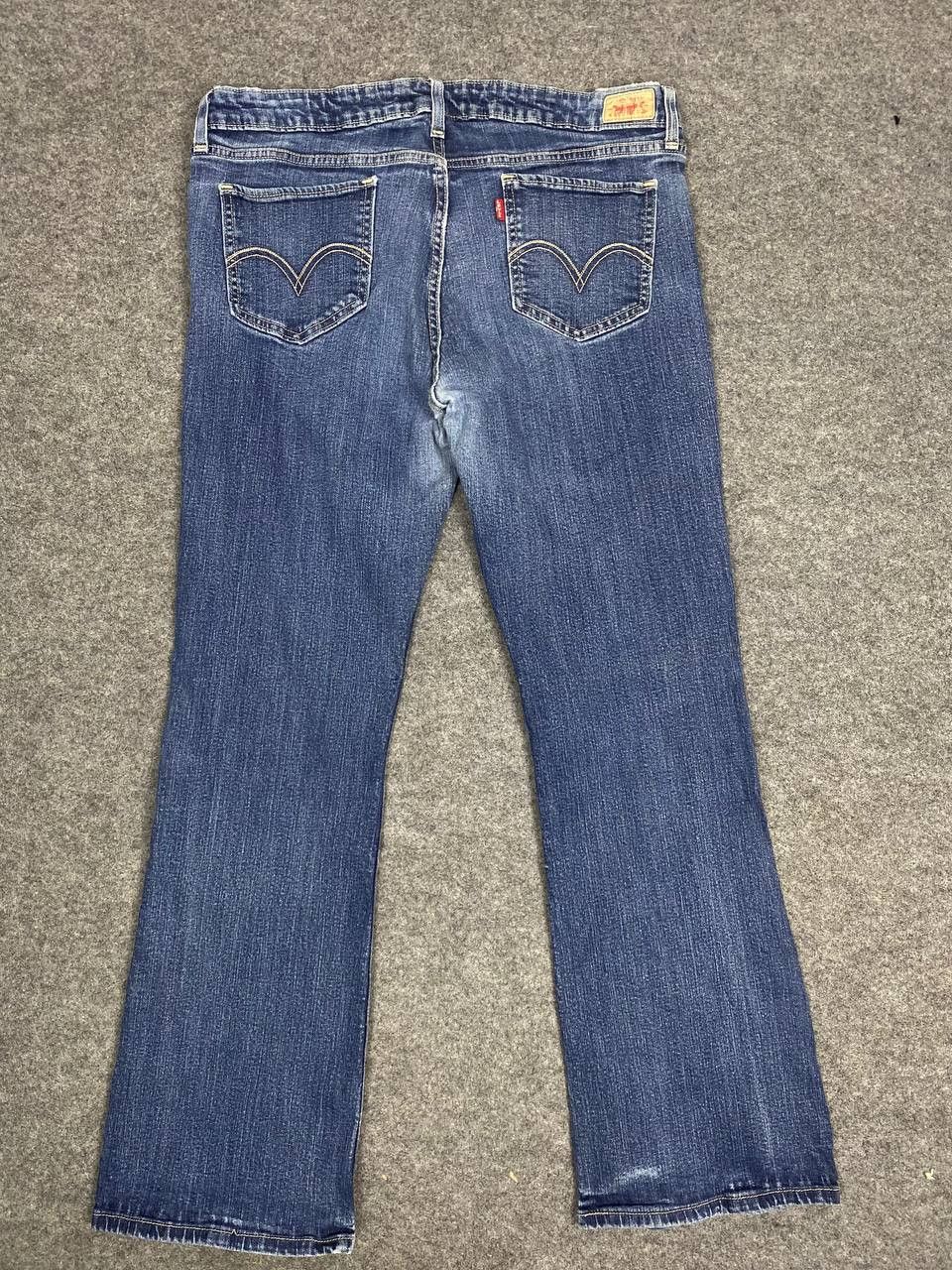 Levi's vintage levis 518 superlow bootcut flare denim nice design Size 37" - 1 Thumbnail