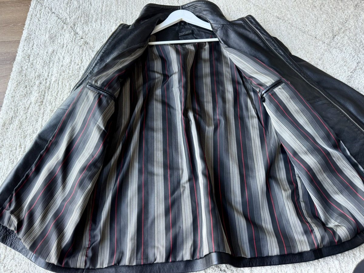 Other Vintage Naturel 100% Lamb leather Jacket Soft minimal Size US L / EU 52-54 / 3 - 4 Thumbnail