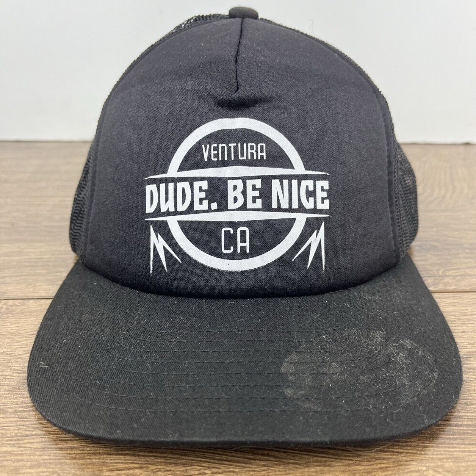 Other Ventura California Snapback Hat Black Hat Adjustable Black B Size ONE SIZE - 5 Thumbnail