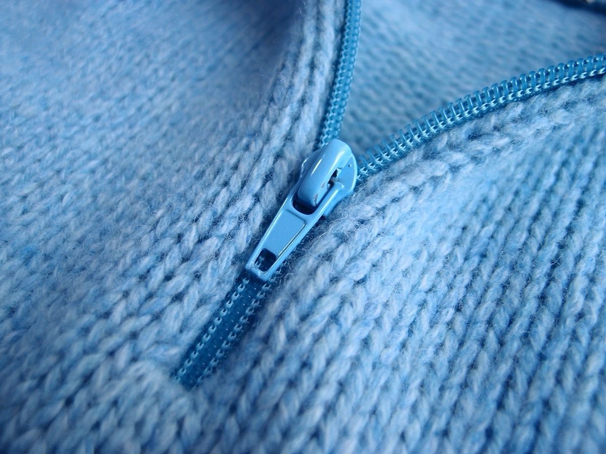 Katharine Hamnett London KATHARINE HAMNETT LONDON Half Zip Wool Knit Made in Italy Size US L / EU 52-54 / 3 - 8 Thumbnail