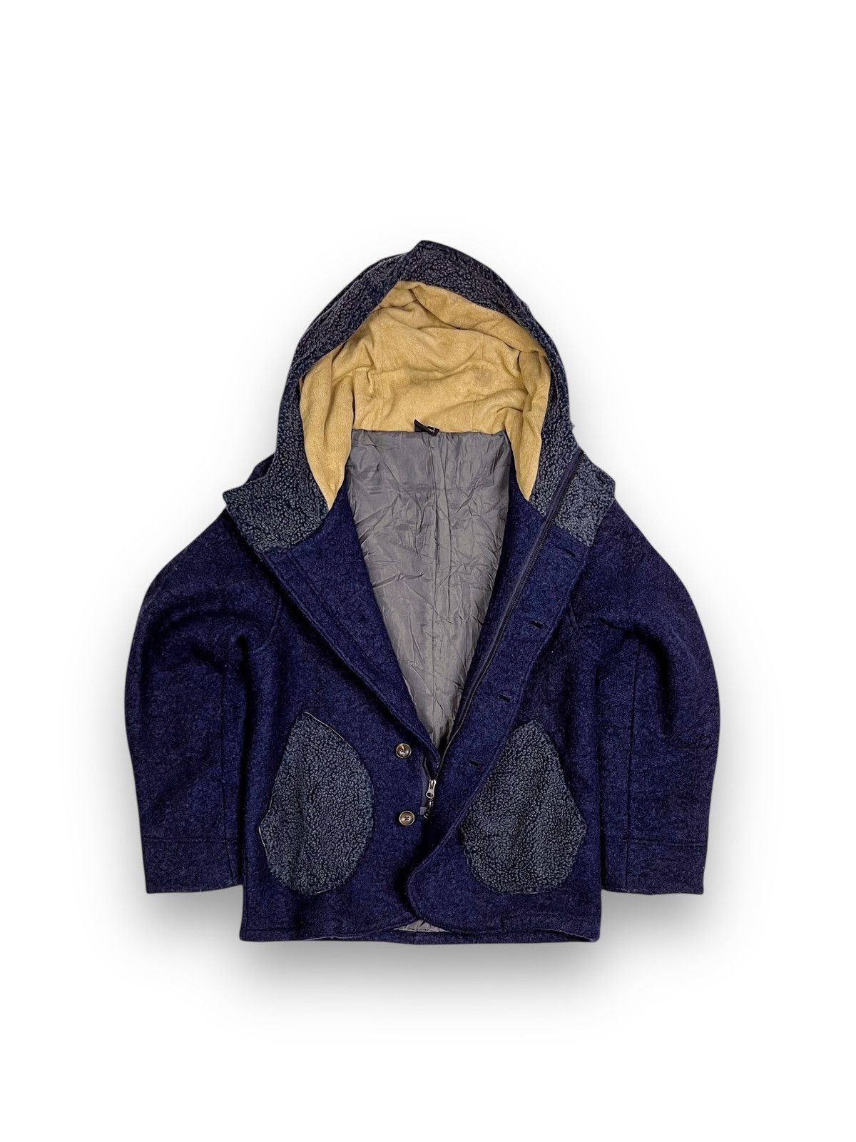 If Six Was Nine × Japanese Brand × go slow caravan Go Slow Caravan Heavy Fleece Jacket Size US M / EU 48-50 / 2 - 2 Thumbnail
