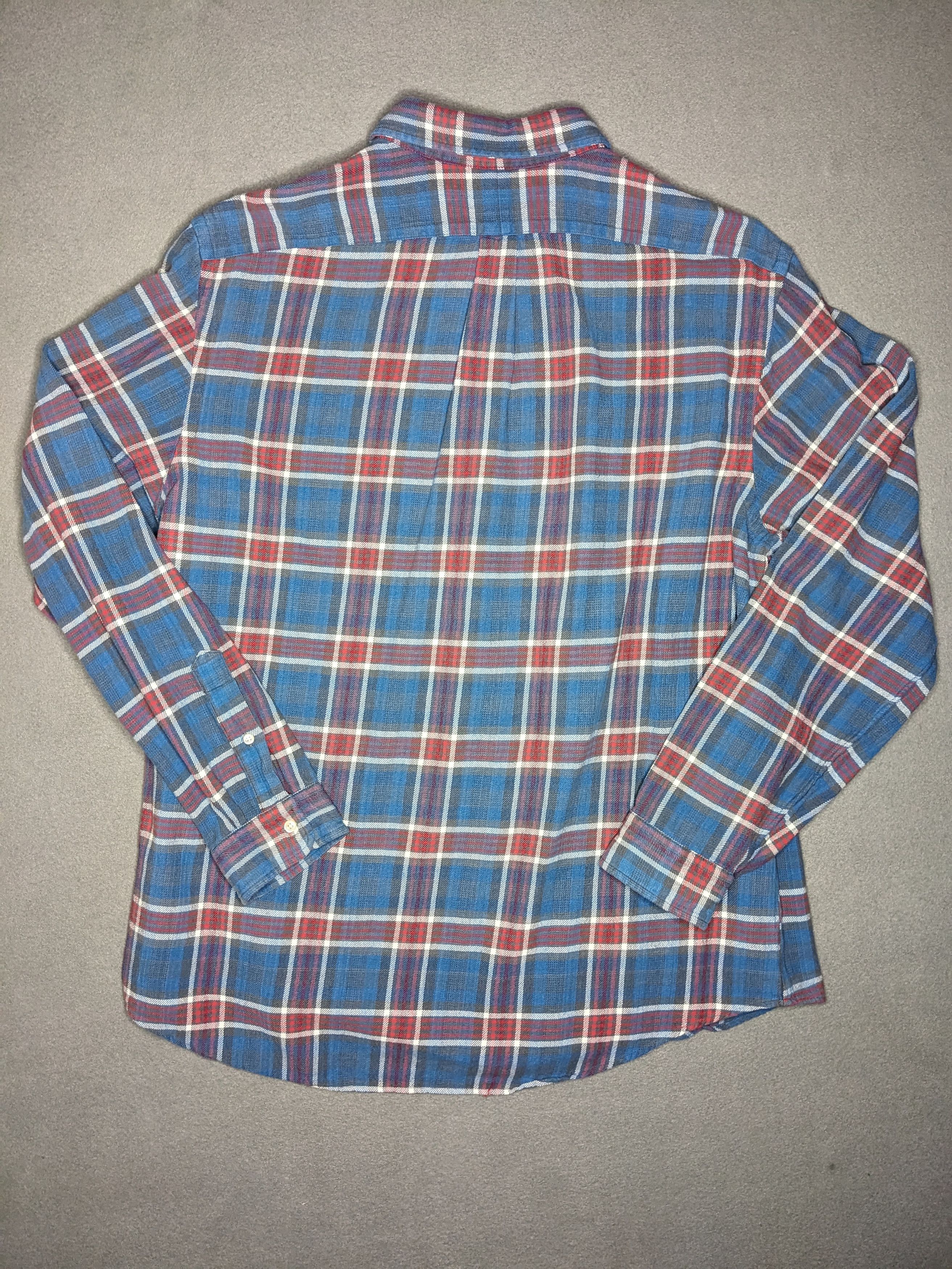 Polo Ralph Lauren Polo Ralph Lauren Flannel Plaid Shirt Classic Fit 2XL Size US XXL / EU 58 / 5 - 3 Thumbnail