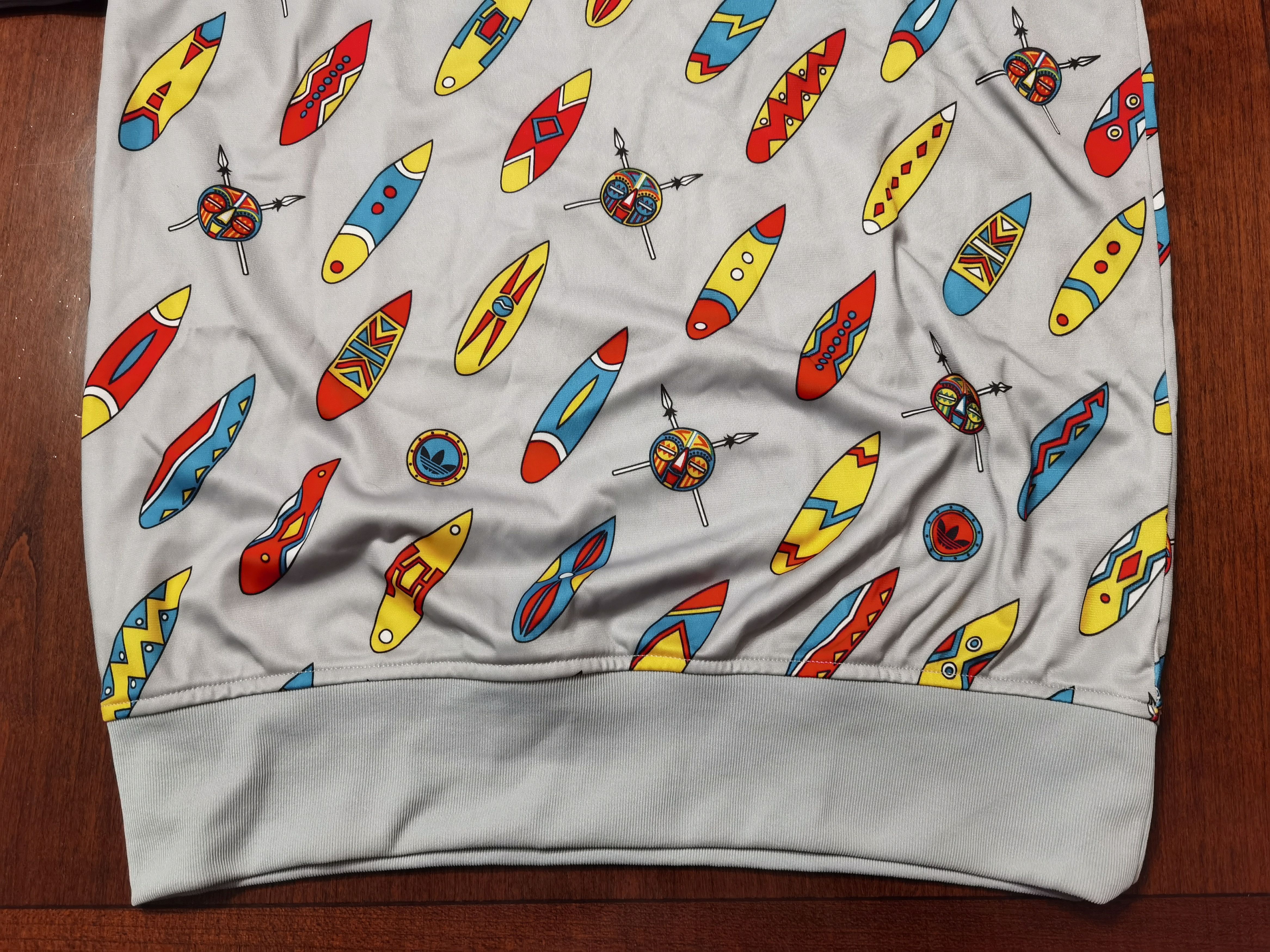 Adidas × Jeremy Scott Adidas Jeremy Scott African Surfboards Dress Jumper M P14055 Size M / US 6-8 / IT 42-44 - 9 Thumbnail