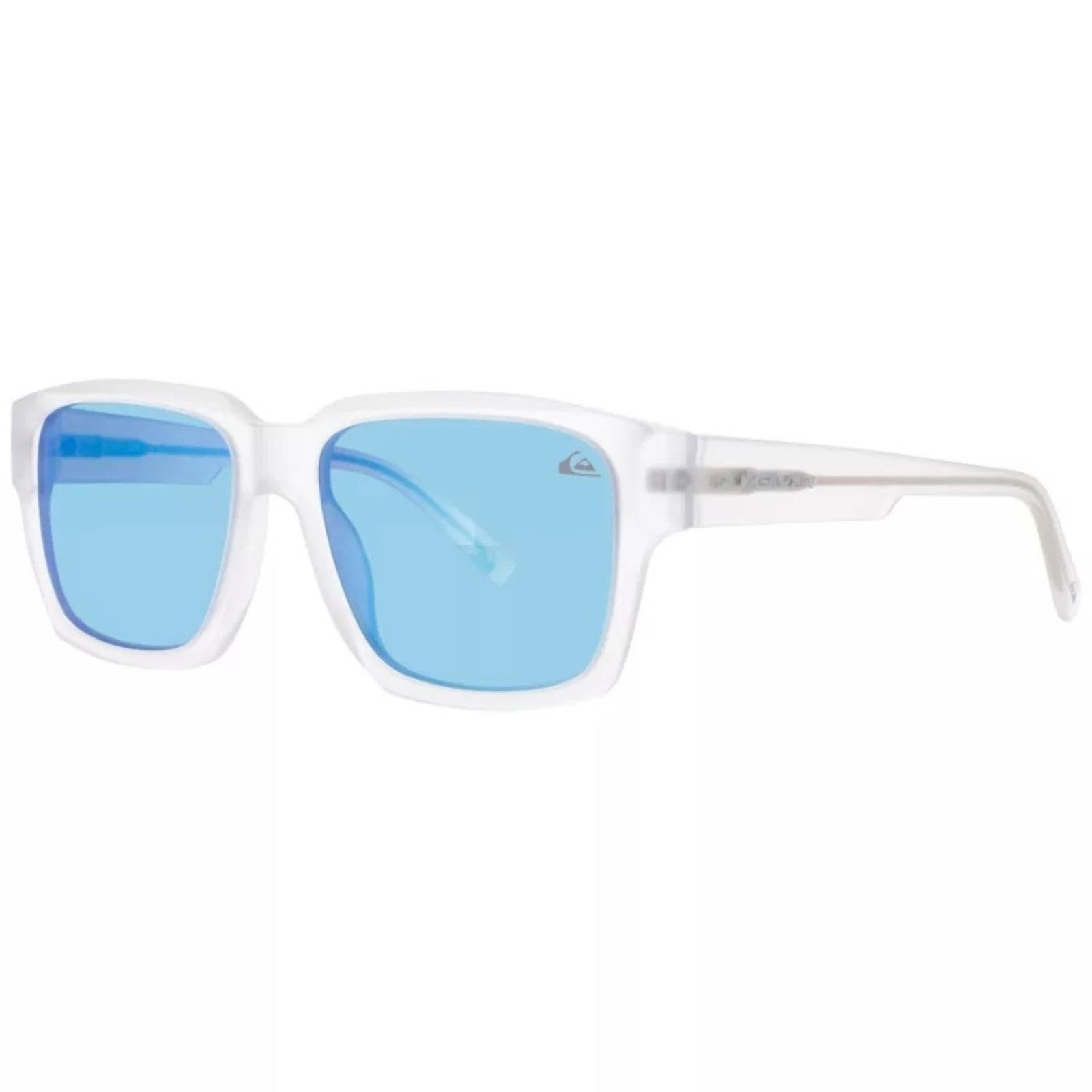 Quiksilver New! Quiksilver QS4015-MCLR Matte Clear Blue Mirror Lenses Size ONE SIZE - 1 Thumbnail