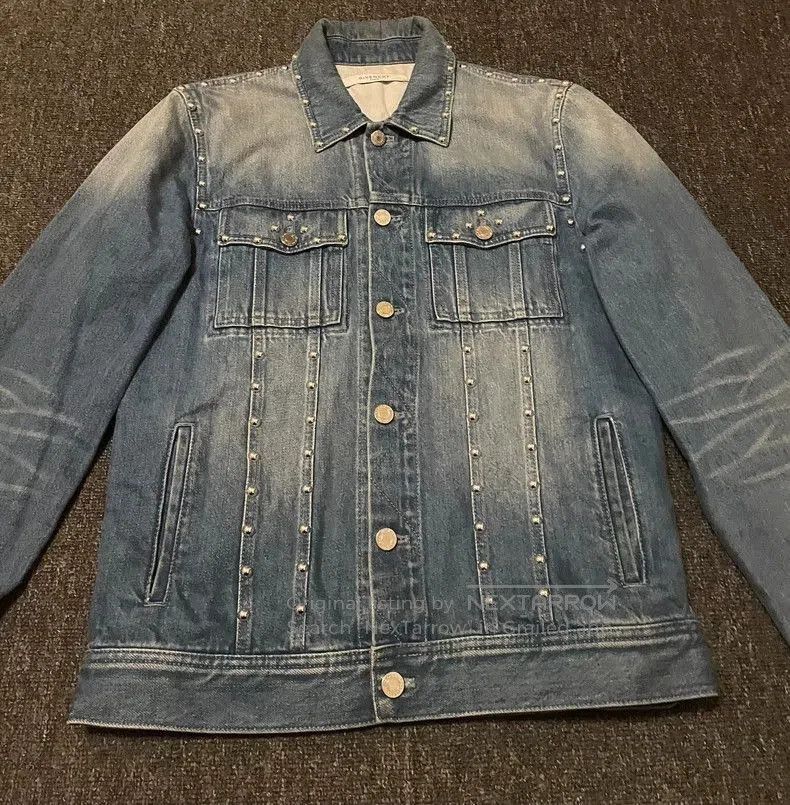 Givenchy Givenchy Studded Denim Jacket Outerwear. Size US S / EU 44-46 / 1 - 2 Thumbnail