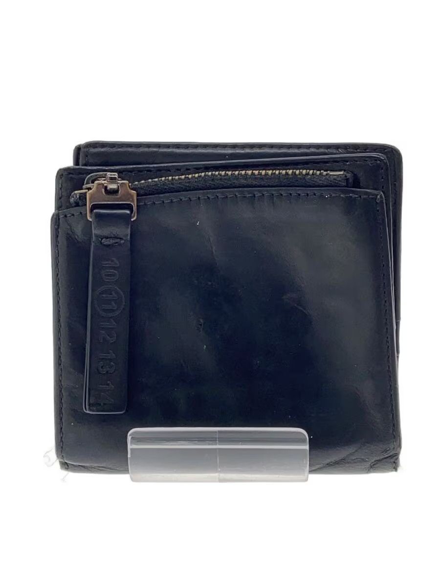 Maison Margiela Stitch Zip Leather Wallet Size ONE SIZE - 1 Thumbnail