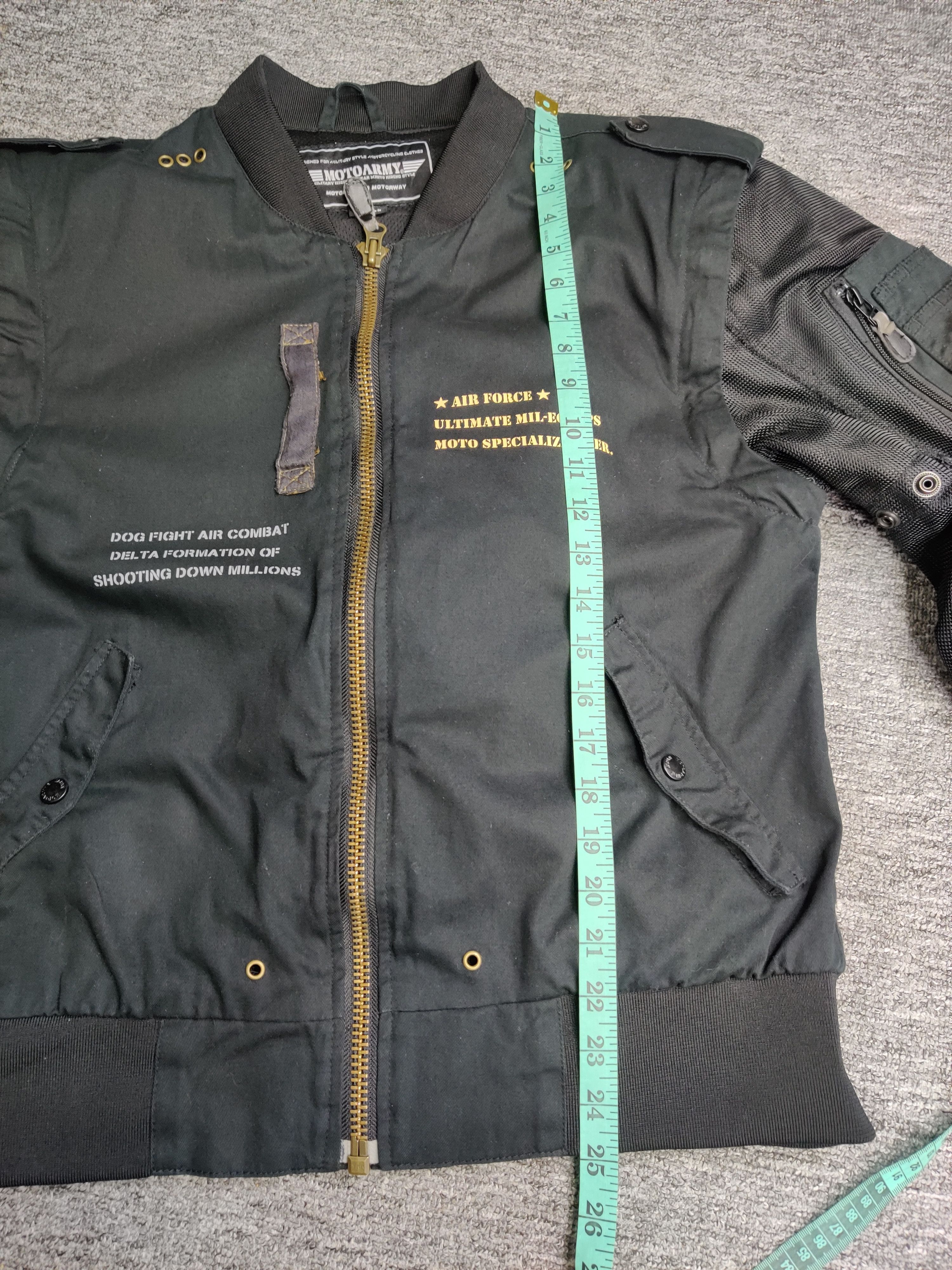 Vintage Vintage Moto Army Military Ma-1 Ridding Jacket Size US M / EU 48-50 / 2 - 20 Thumbnail
