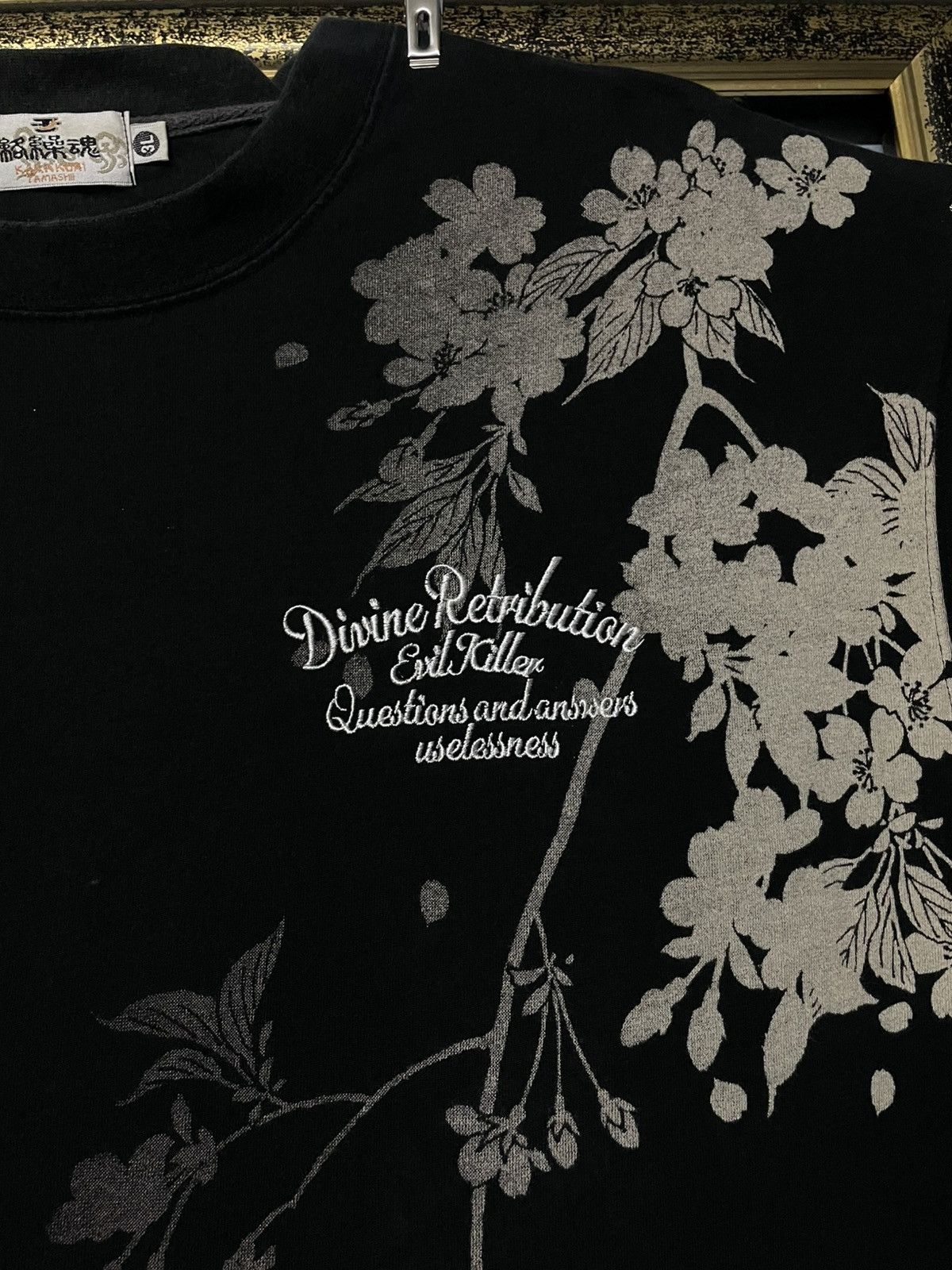 Designer × Japanese Brand × Vintage Vintage Japan Designer Karakuri Tamashi Evil Killer Sukajan Size US XL / EU 56 / 4 - 9 Thumbnail