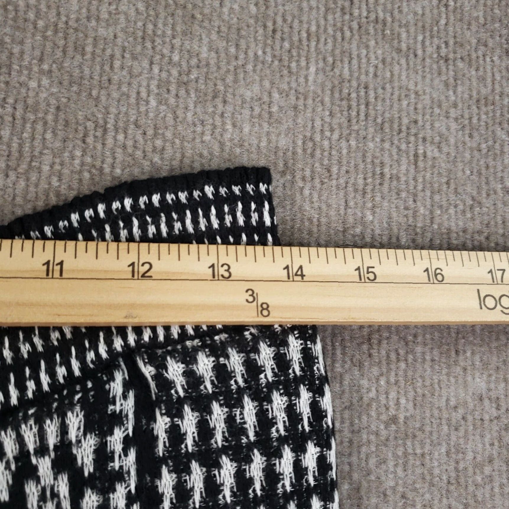Anthropologie Anthropologie Pants Womens Medium Black White Abstract Size 28" / US 6 / IT 42 - 7 Thumbnail