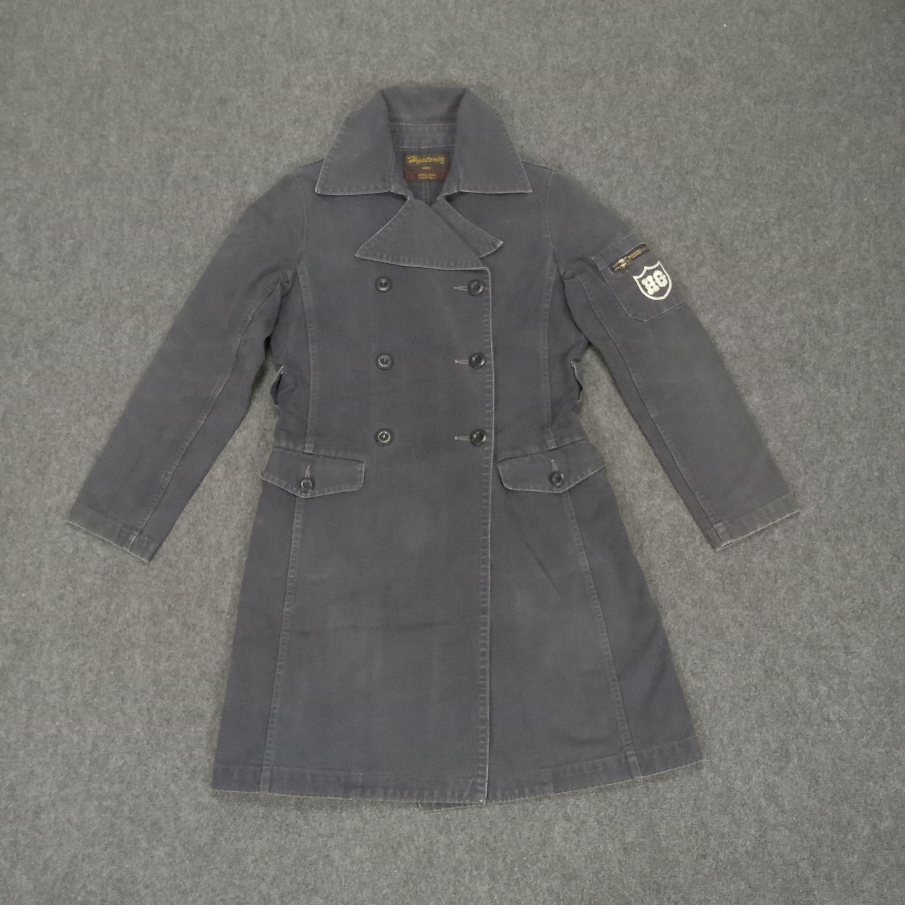 Hysteric Glamour Japanese Brand Trench Jacket