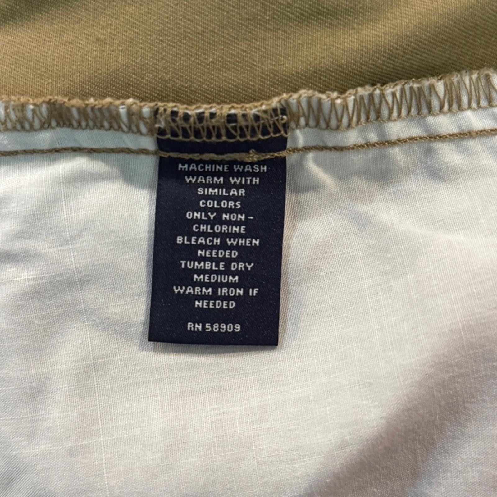 Roundtree & Yorke Roundtree & Yorke tan men's khaki chino shorts, waist 46 in. Size US 44 / EU 60 - 5 Thumbnail